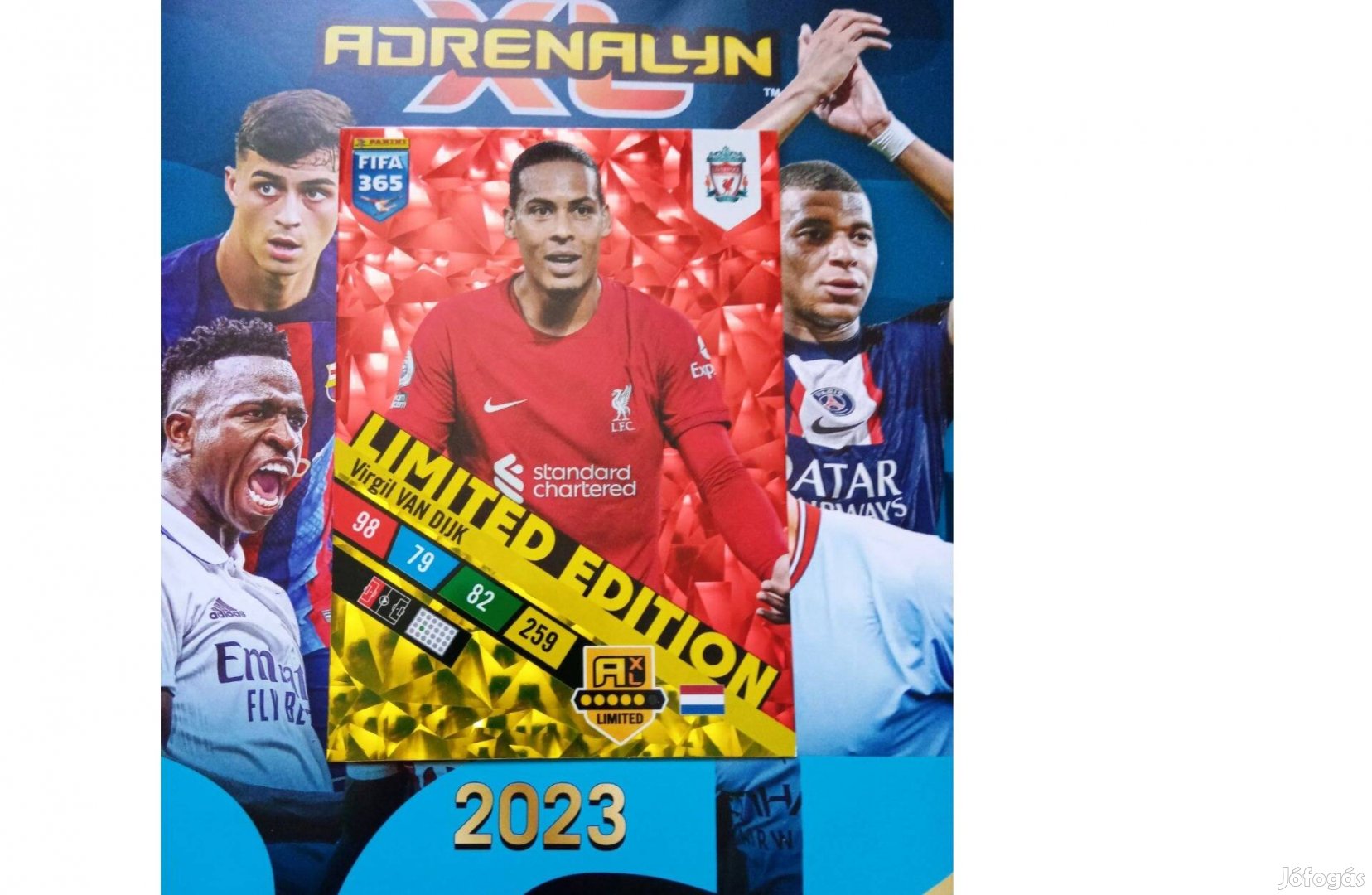Van Dijk (Liverpool) Panini FIFA 365 2023 XXL Limited kártya