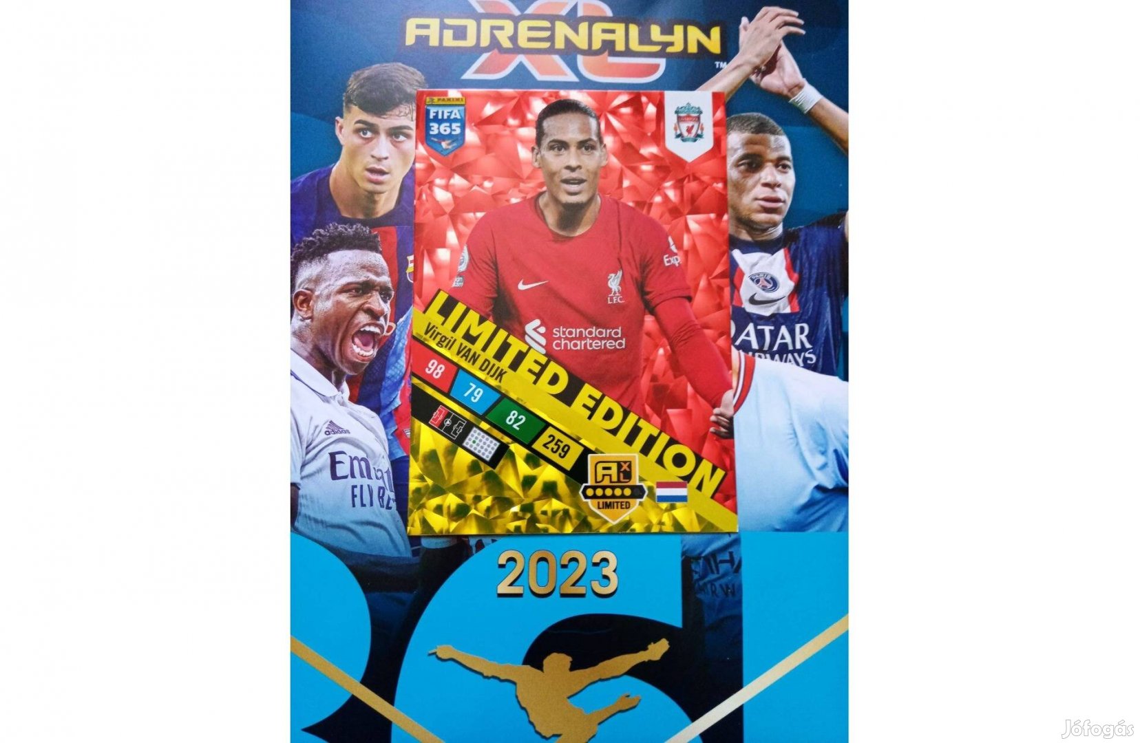 Van Dijk (Liverpool) Panini FIFA 365 2023 XXL Limited kártya