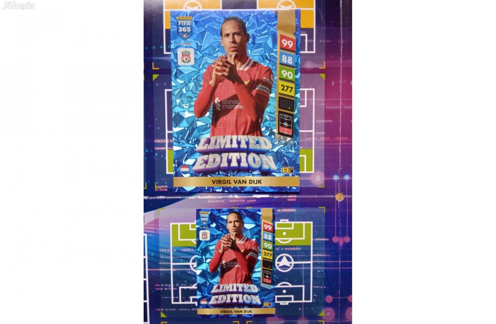 Van Dijk Liverpool Panini Fifa 365 2025 XXL Limited focis