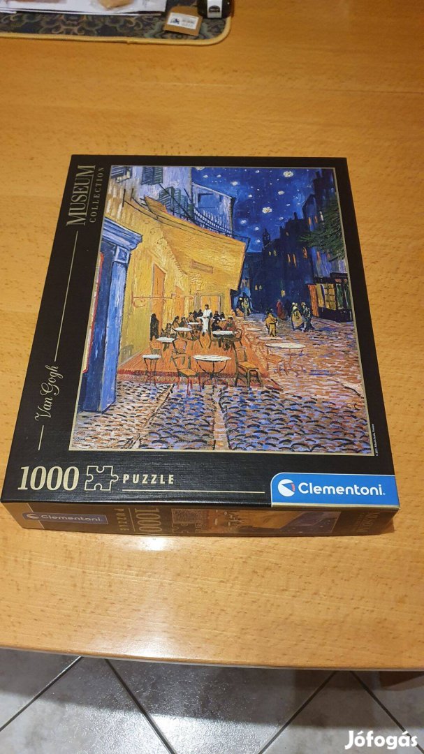 Van Gogh: Éjjeli kávézó puzzle, 1000 db, Museum Collection Clementoni