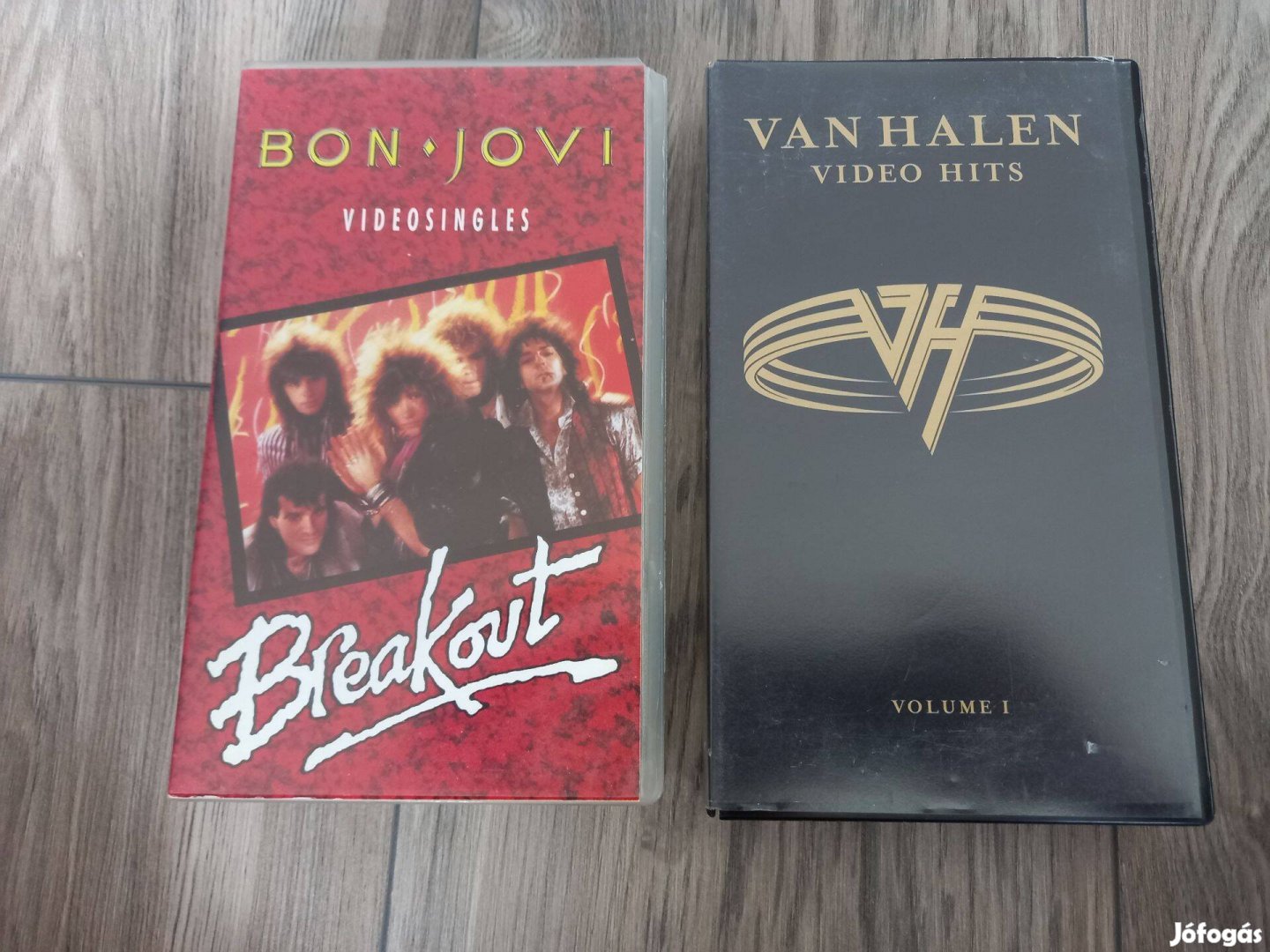 Van Halen, Bon Jovi műsoros vhs kazetta. hifi