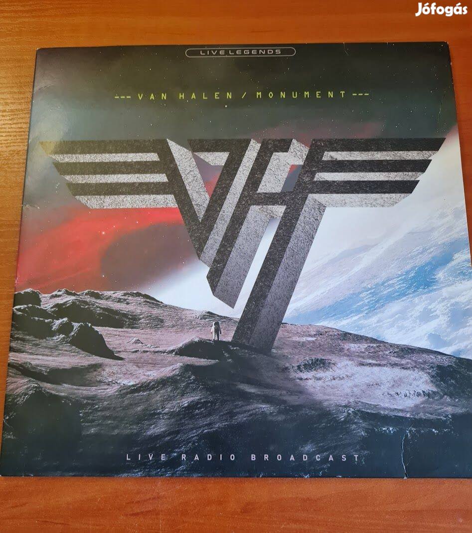 Van Halen - Monument ( Live Radio Broadcast); LP, Vinyl, bakelit