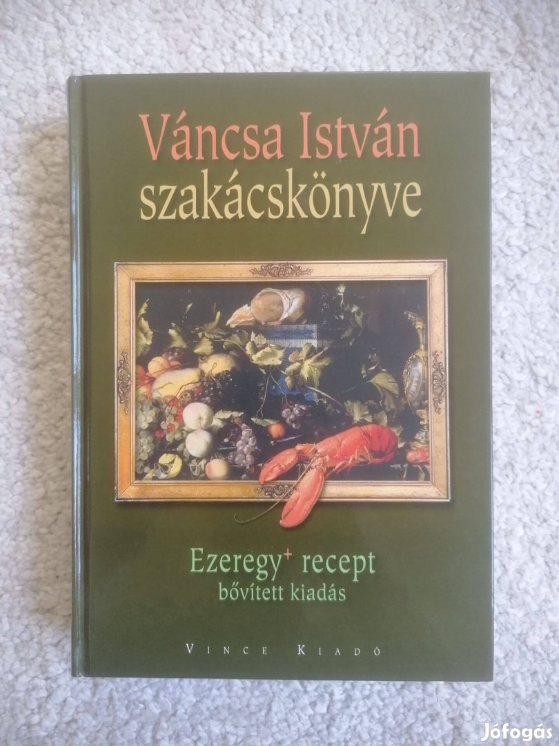 Váncsa István szakácskönyve - Dedikált!