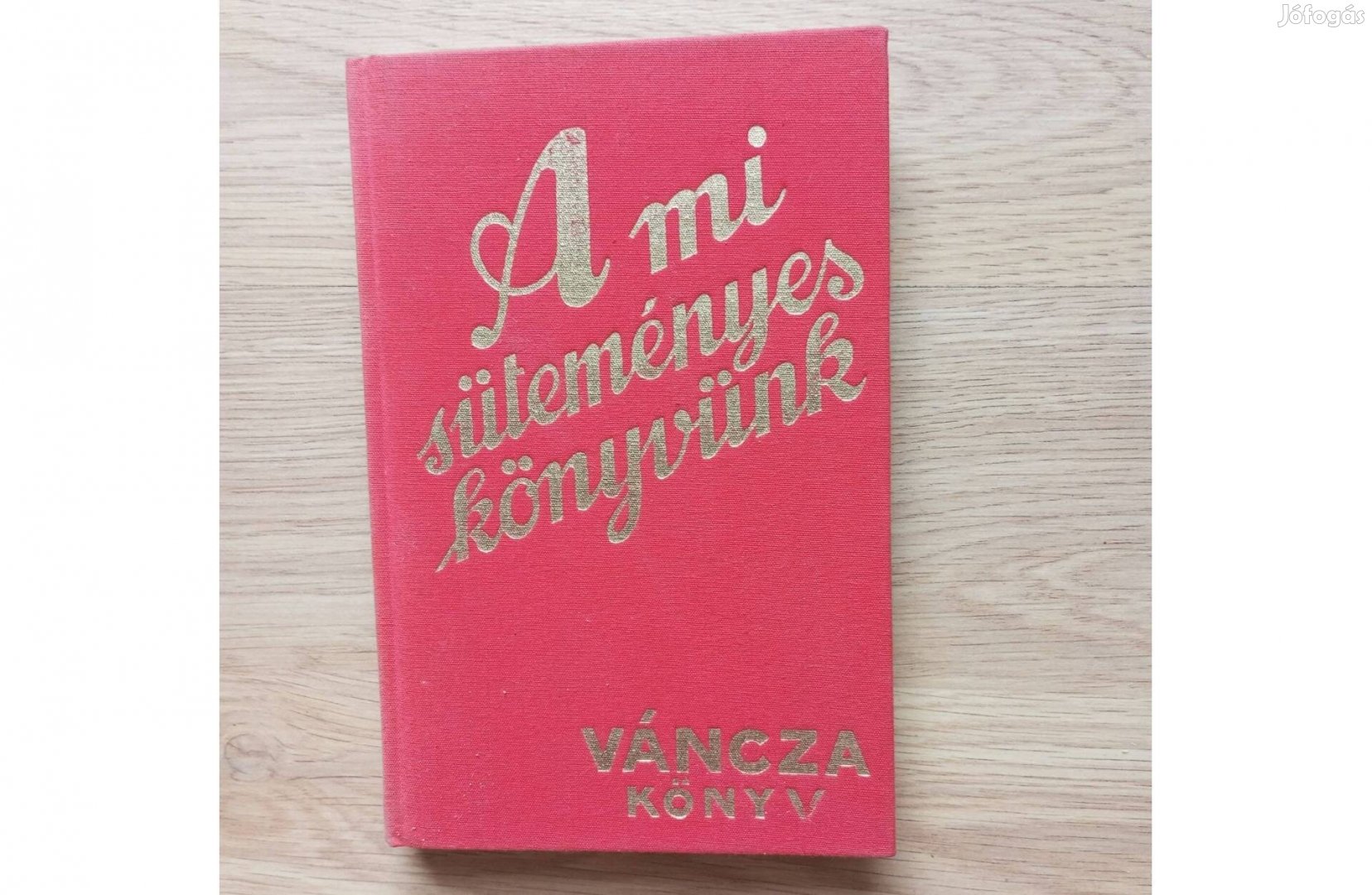 Váncza süteményes könyv