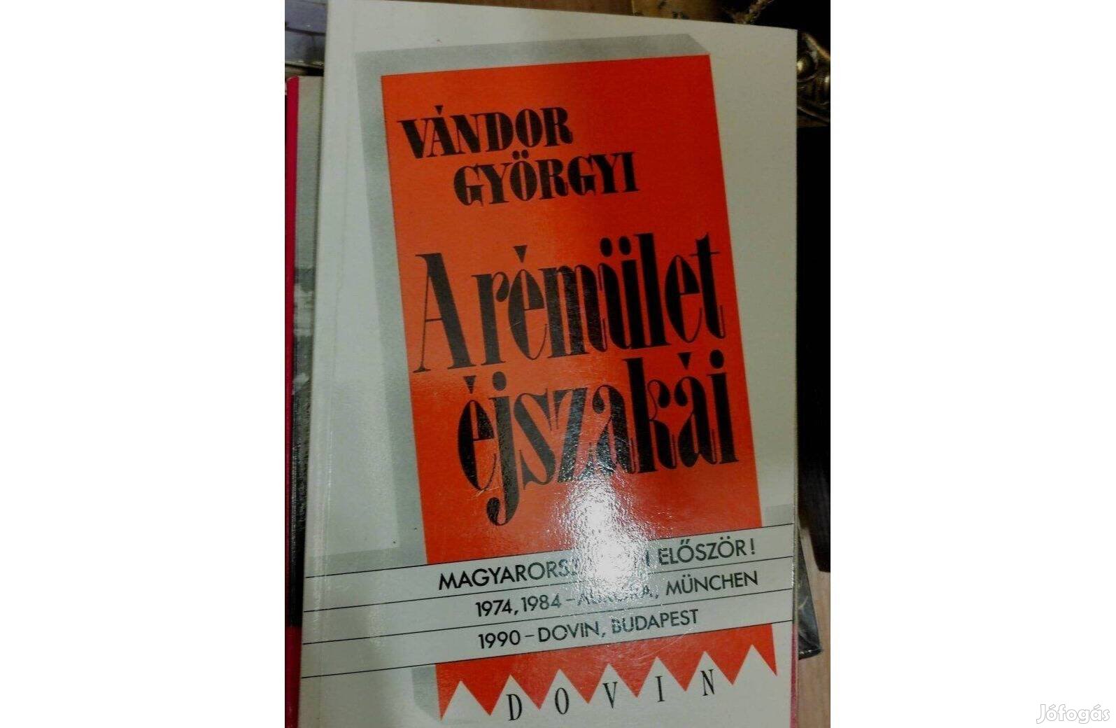 Vándor Györgyi- A rémület éjszakái