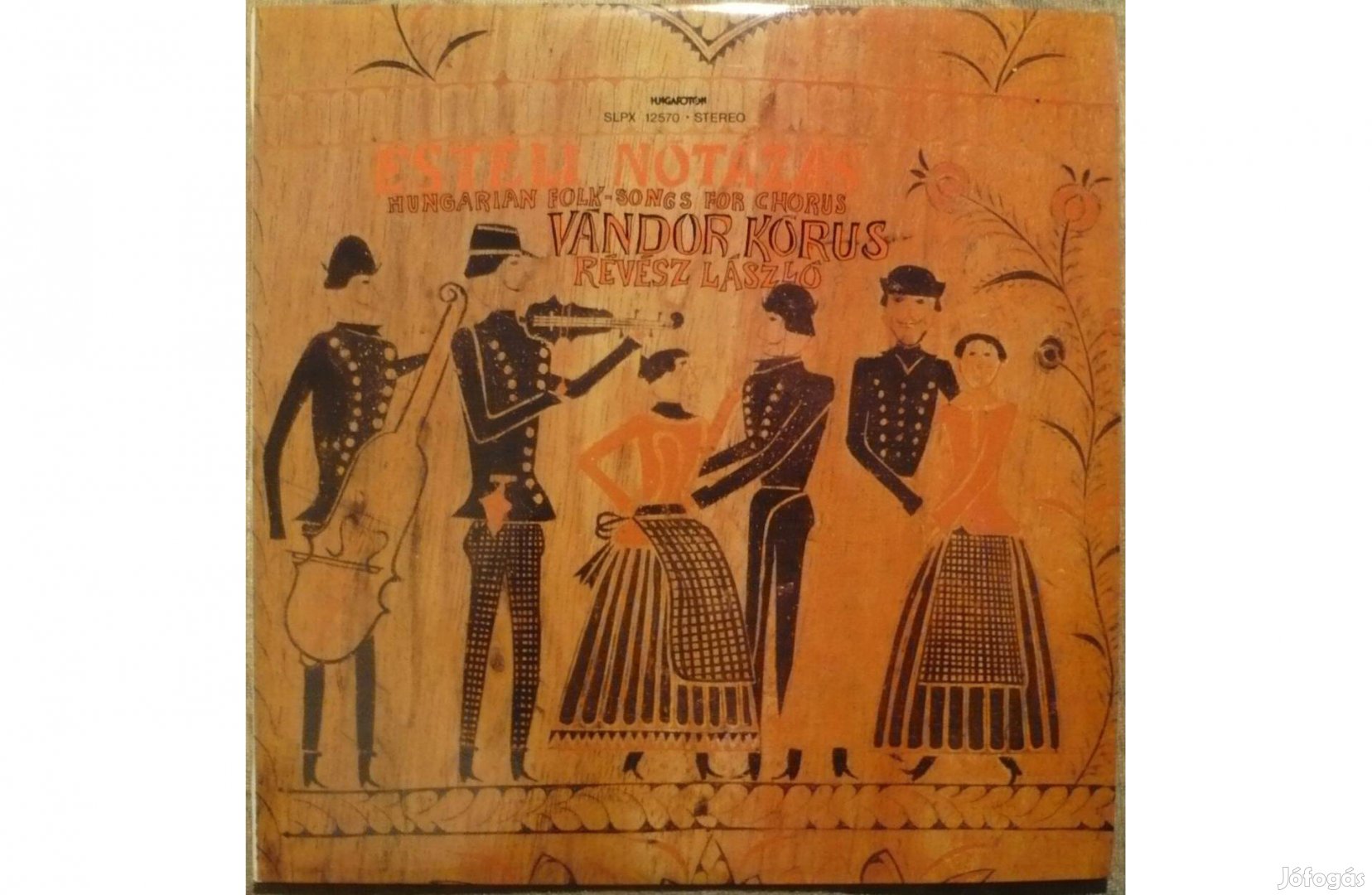 Vándor kórus - Estéli nótázás, vinyl, LP, 1984