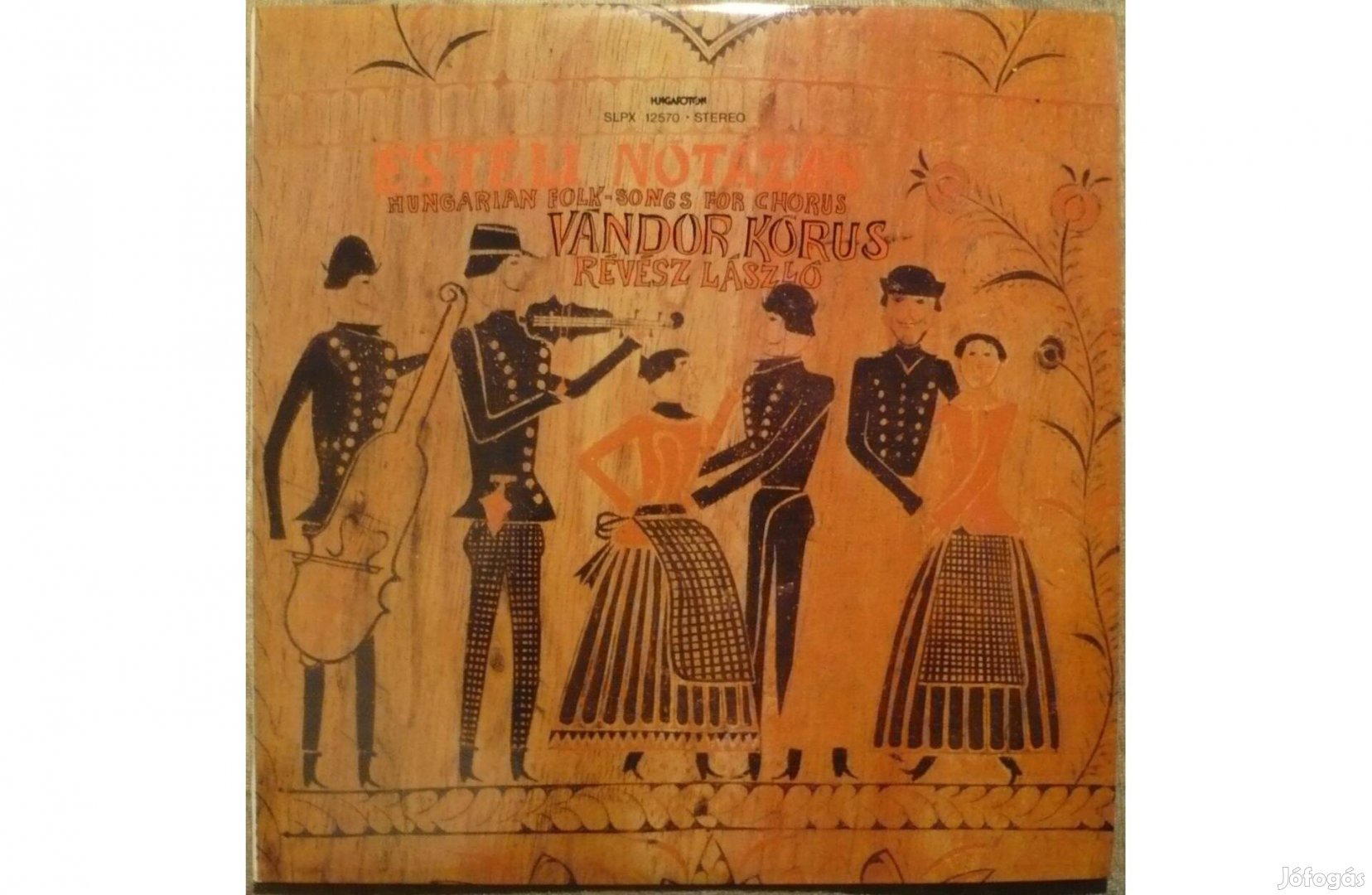 Vándor kórus - Estéli nótázás, vinyl, LP, 1984