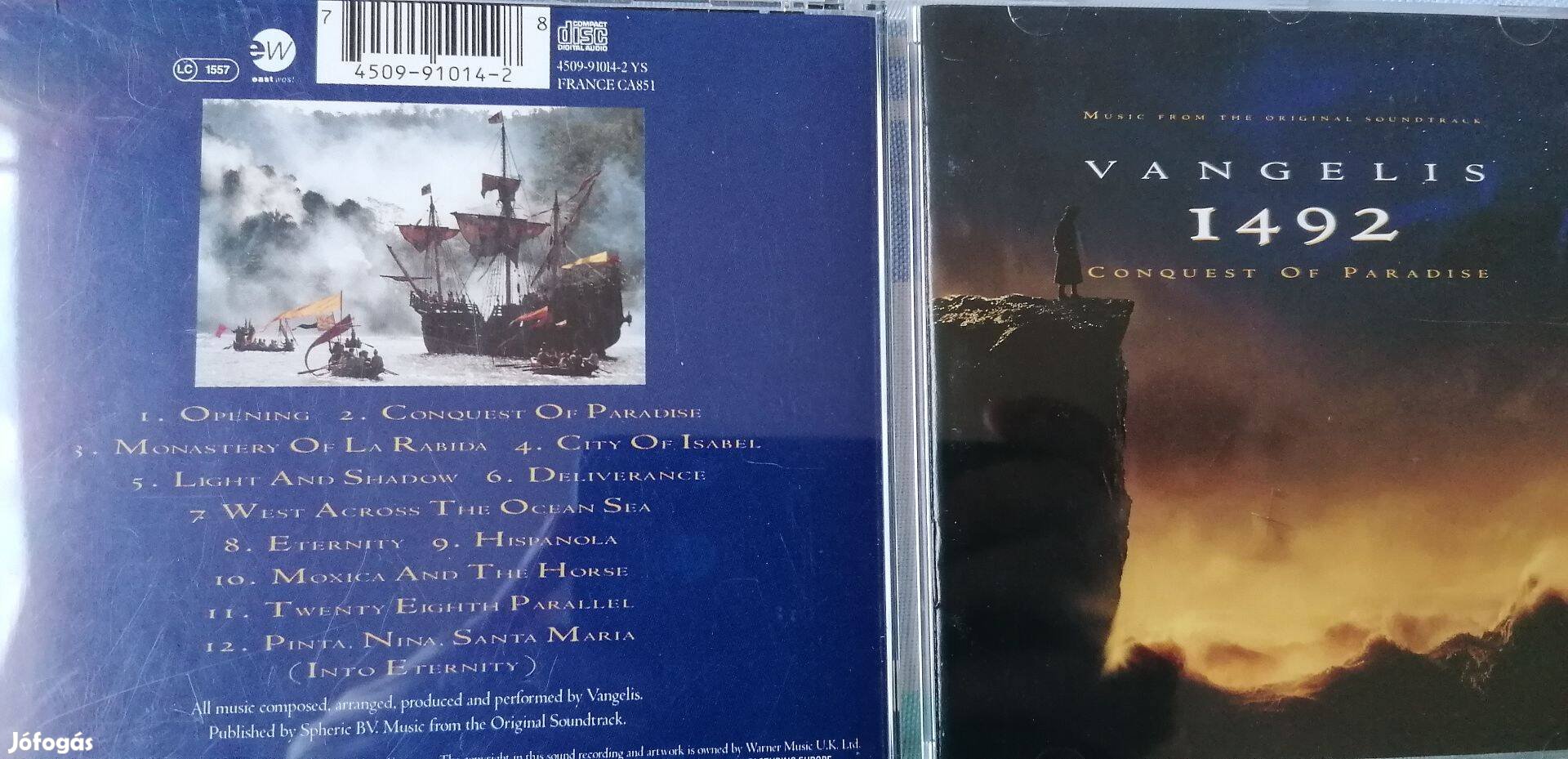 Vangelis 4db eredeti CD