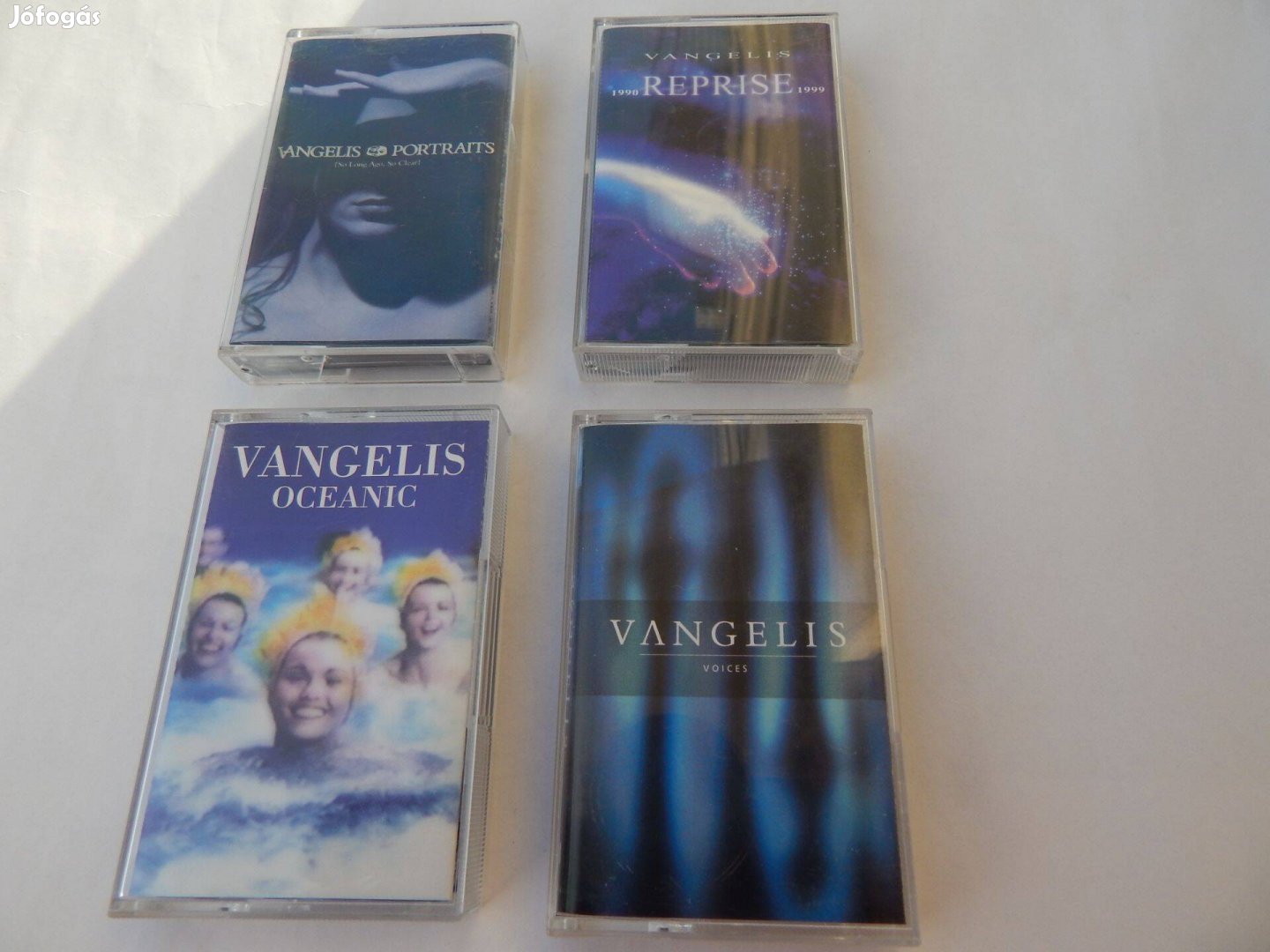 Vangelis Műsoros Audió kazetták 4-es szettben Eredeti