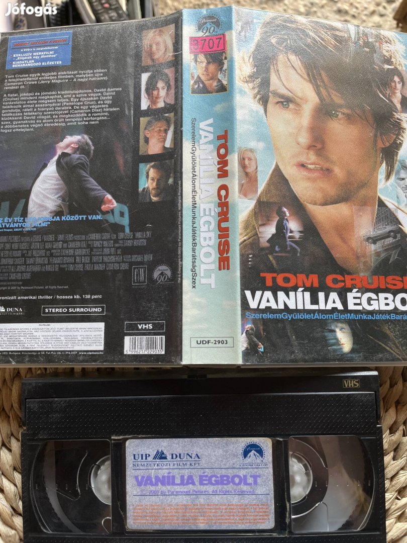 Vanília égbolt vhs kazetta