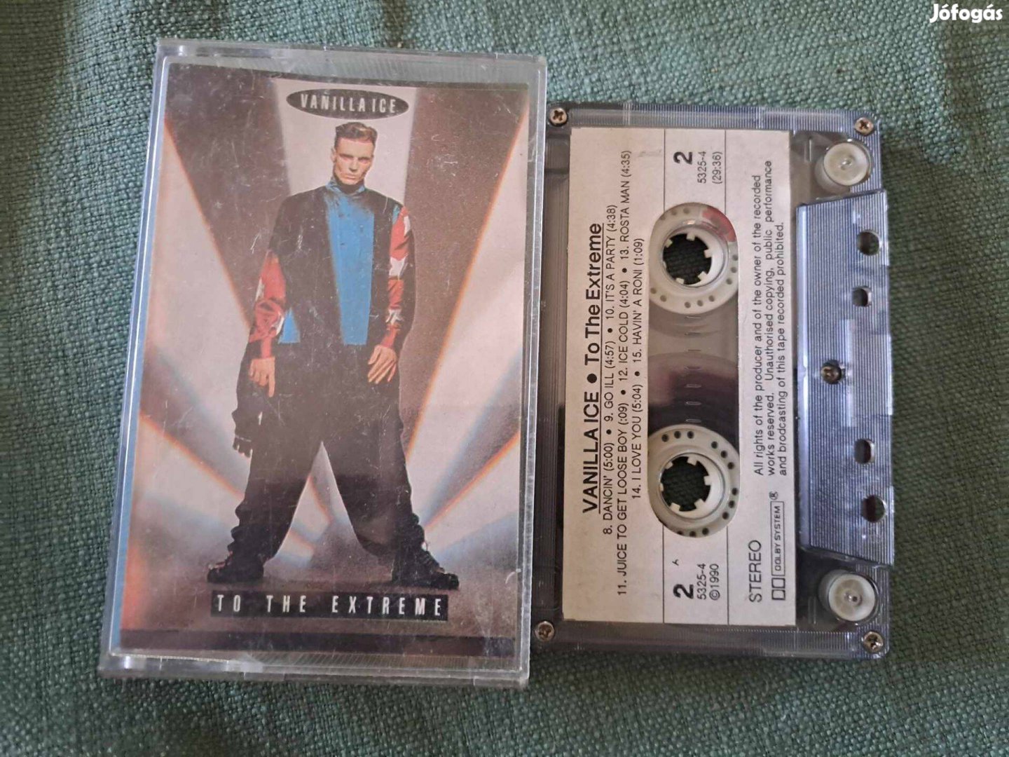 Vanilla Ice - To The Extreme kazetta