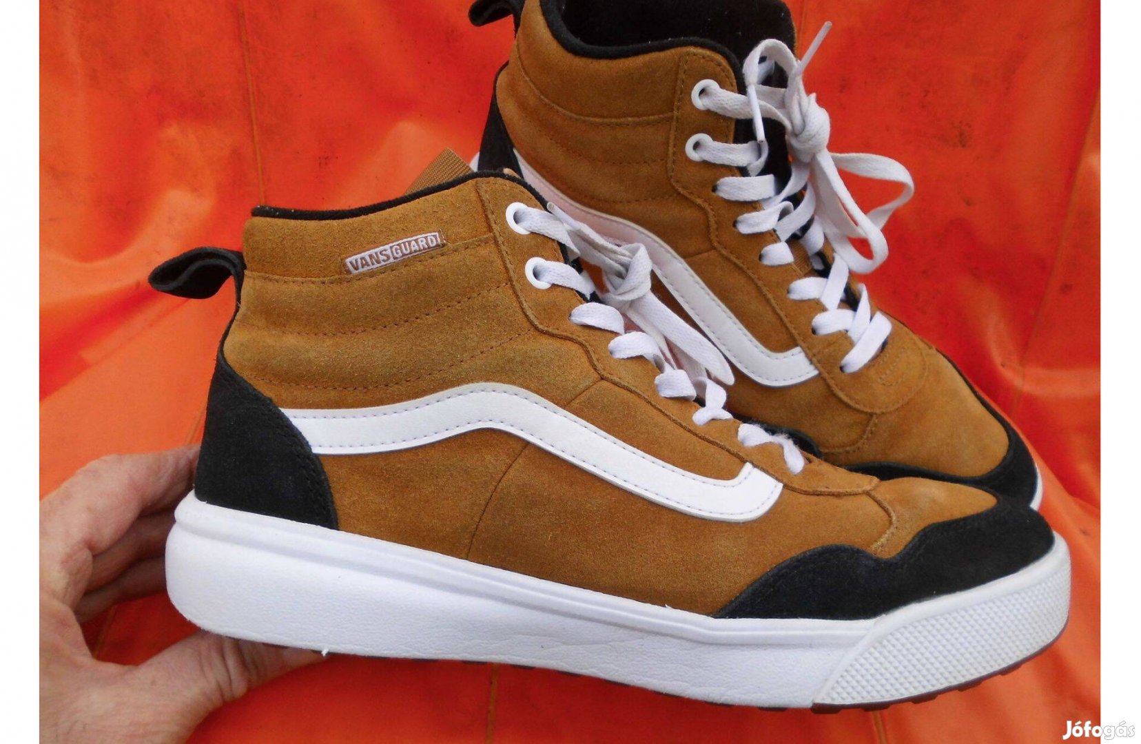 Vans Guard barna bőr 42-es férfi bokacipő eladó,