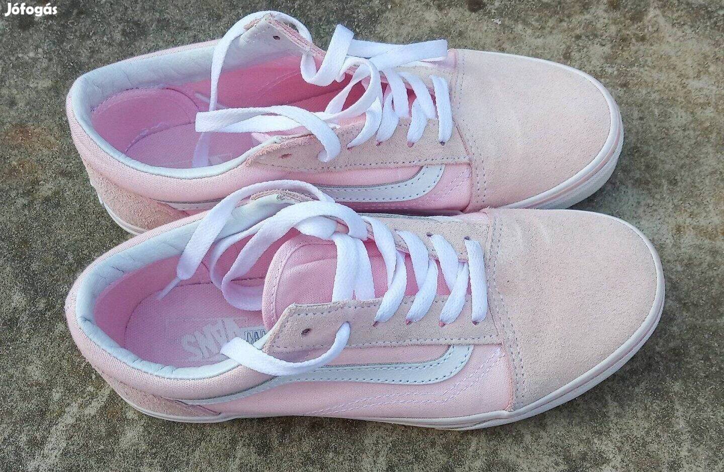 Vans Old Skool pink,rózsaszín női, lány cipő, új állapotú. Méret: 37