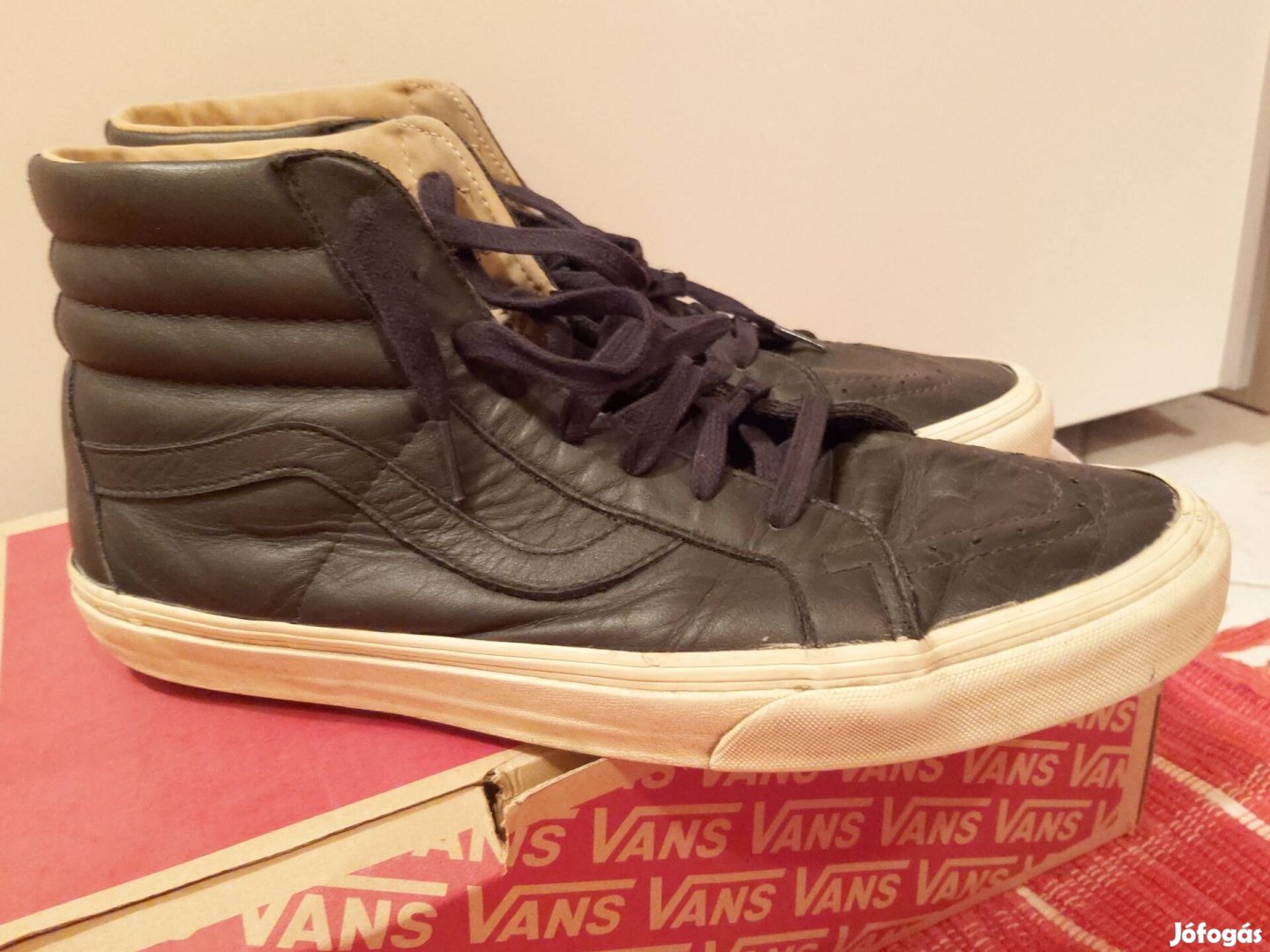 Vans SK8-HI Bőr US13 EU47