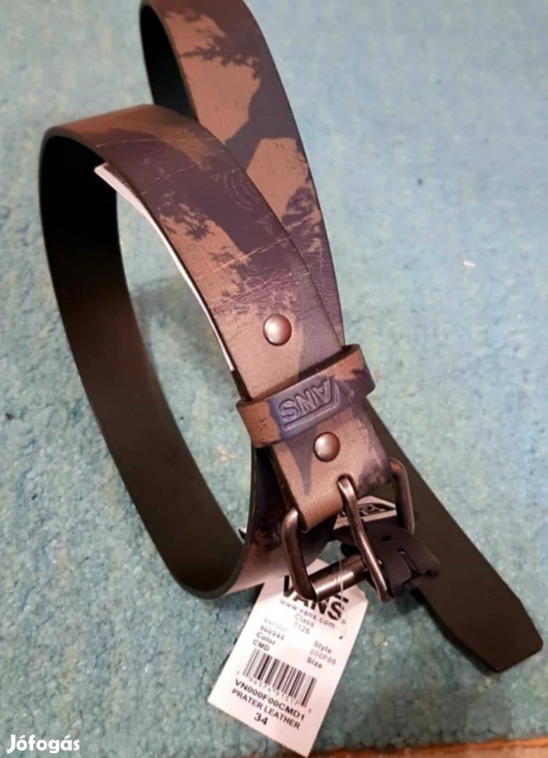 Vans bőr férfi őv