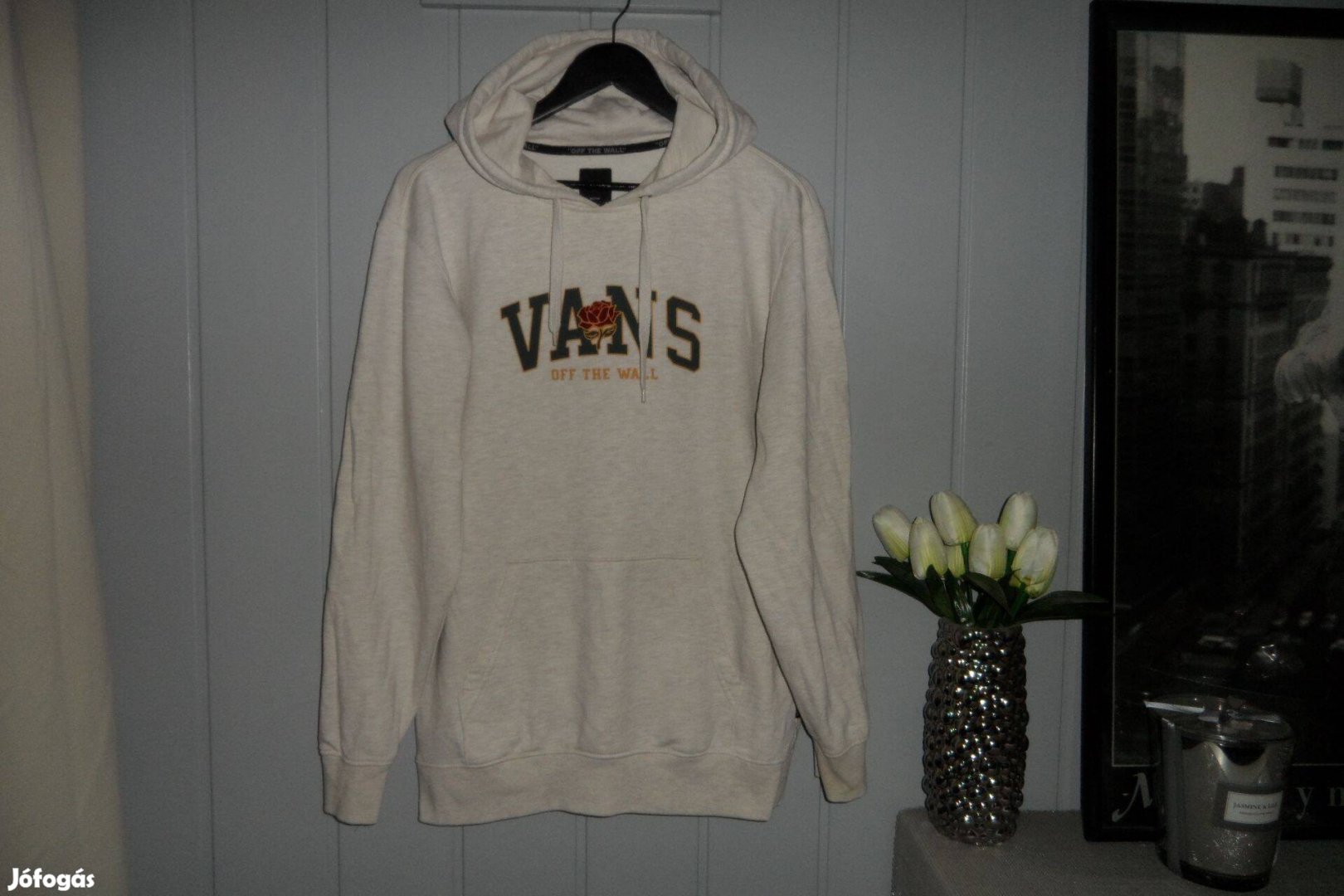 Vans off the wall férfi pamut pulóver - melegítőfelső M