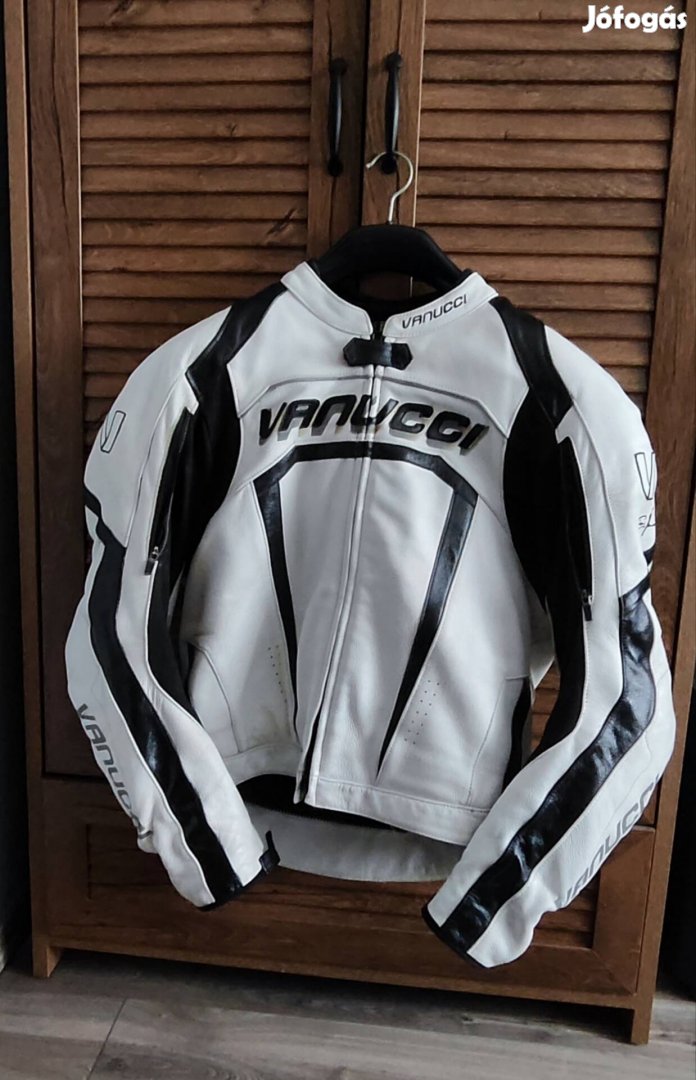 Vanucci kétrészes bőr motorosruha 58!