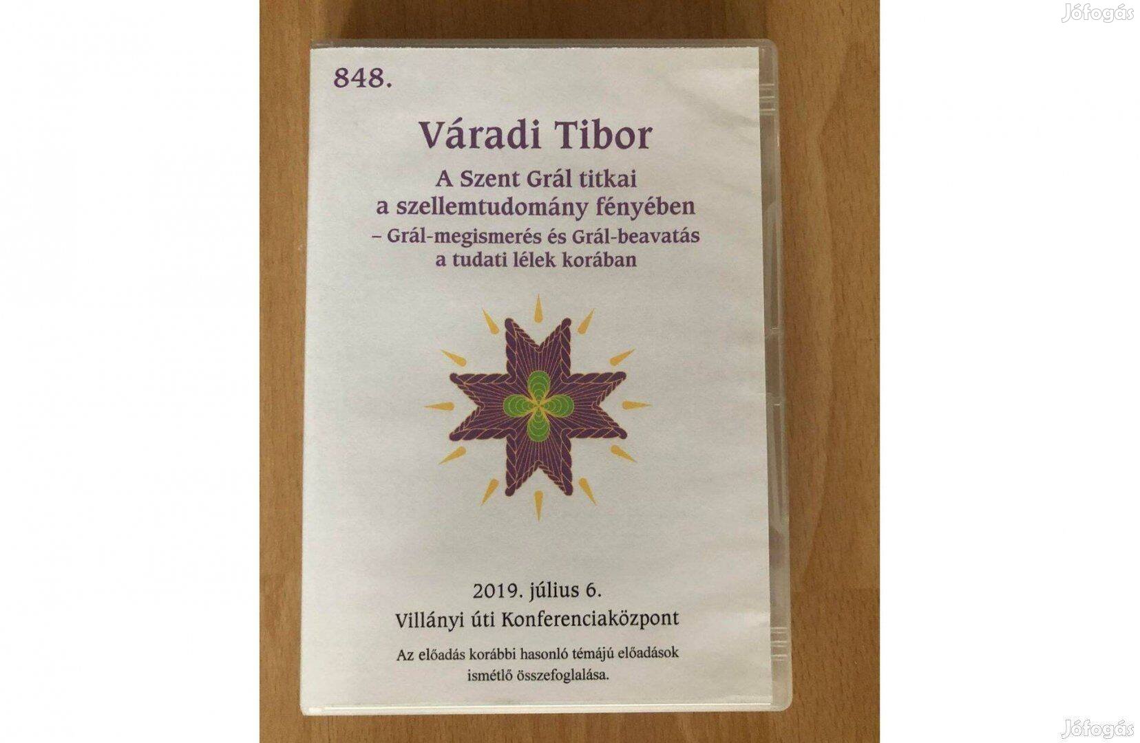 Váradi Tibor CD A Szent Grál titkai