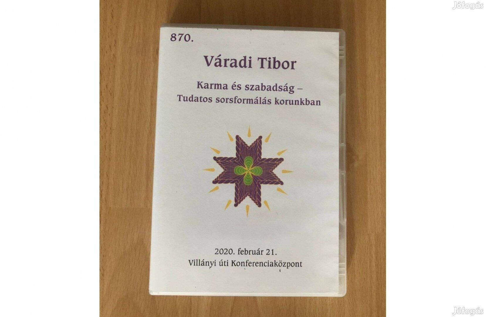 Váradi Tibor CD Karma és szabadság