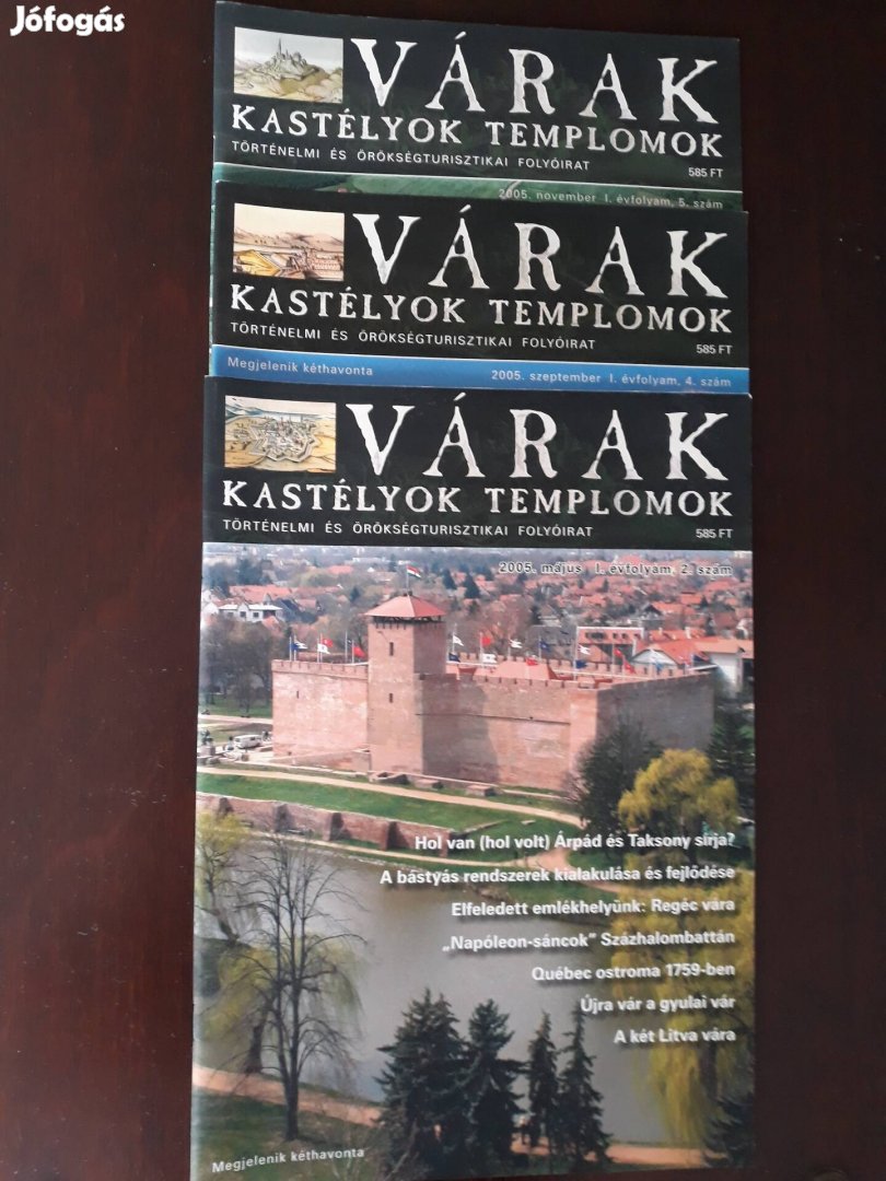 Várak, kastélyok, templomok turisztikai magazin