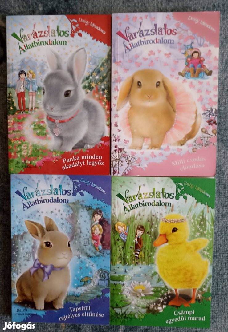 Varázslatos állatbirodalom Húsvéti csomag 4 db kötet