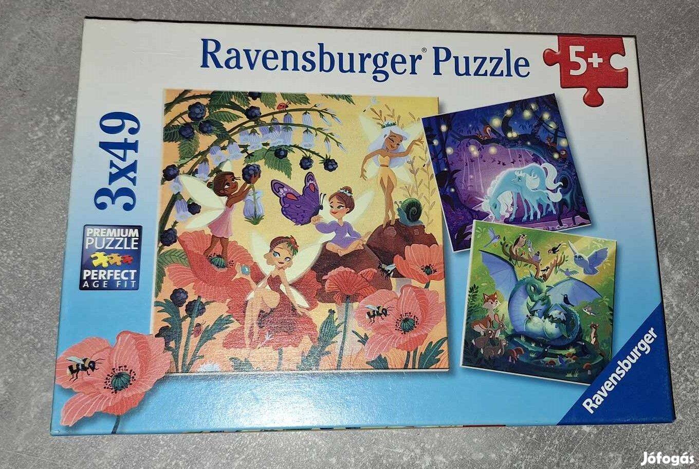 Varázslatos karakterek puzzle,újszerű,harmadáron