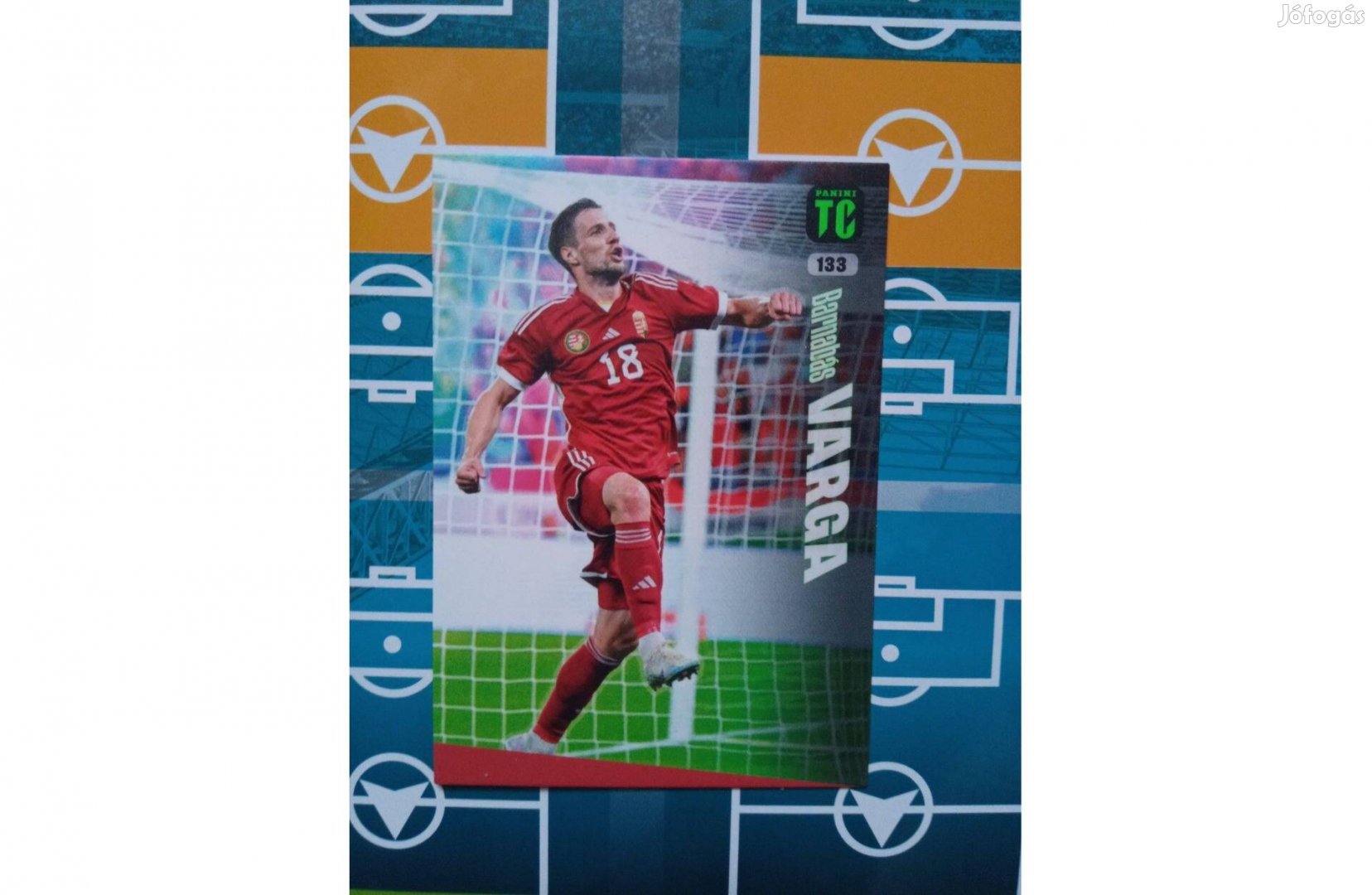 Varga Barnabás (Magyarország) Panini Top Class 2024 focis kártya