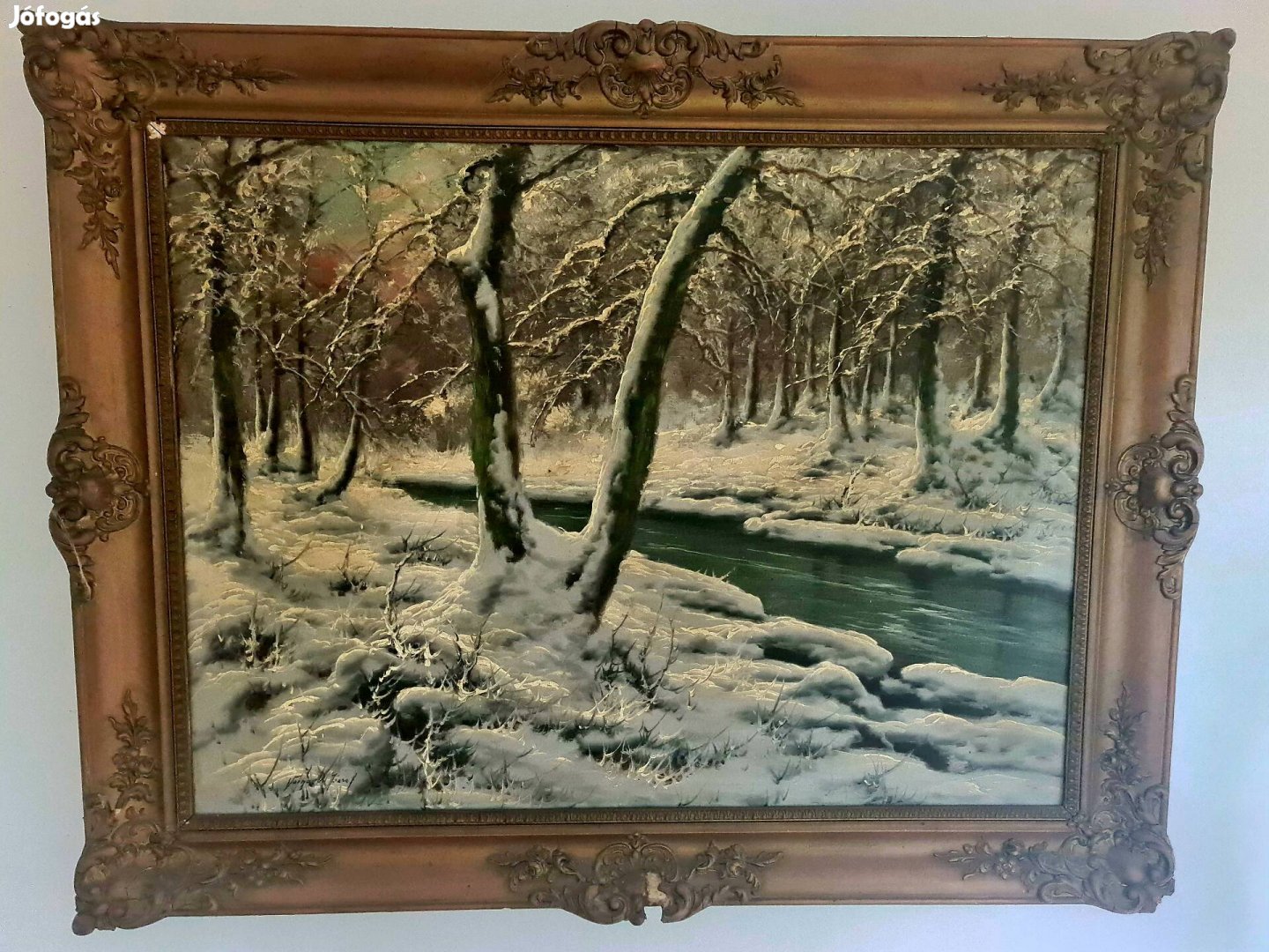 Varga D. József olaj festmény