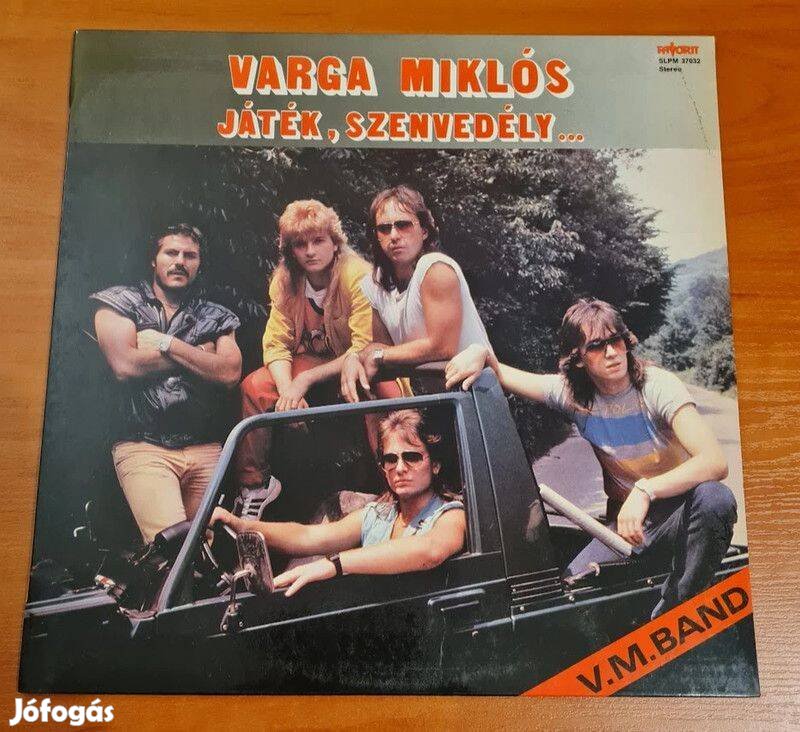 Varga Miklós Band - Játék, szenvedély. LP, Vinyl, bakelit