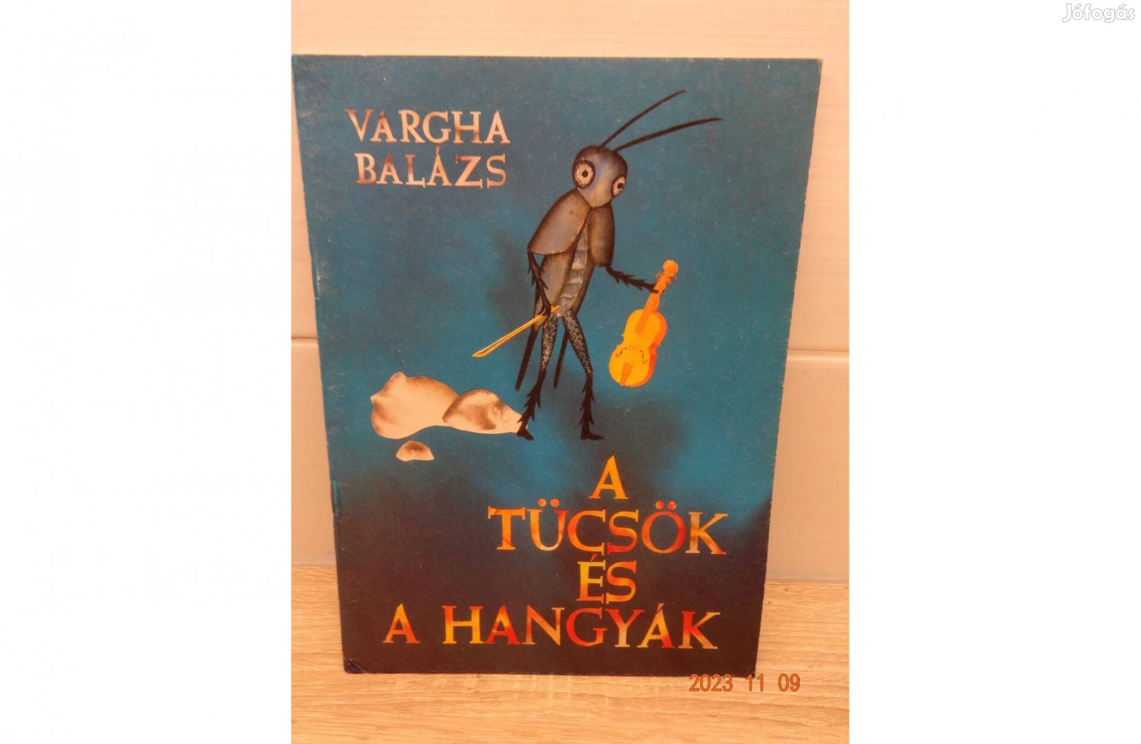 Vargha Balázs: A tücsök és a hangyák - régi mesefüzet Sáli Róza rajza