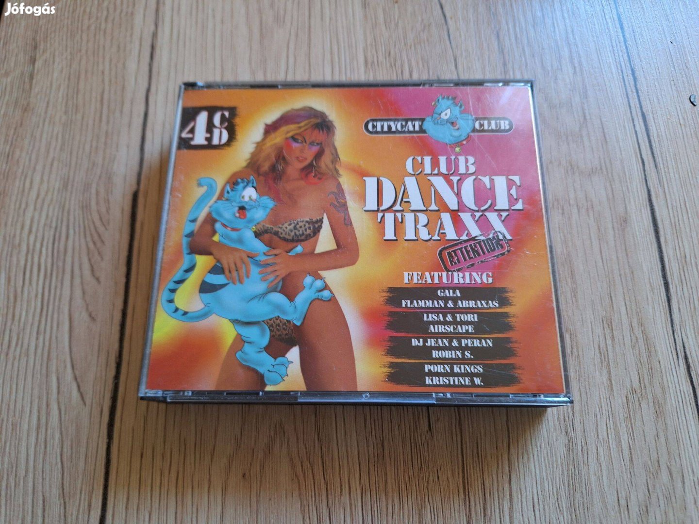 Various Club Dance Traxx 4 lemezes CD válogatás!