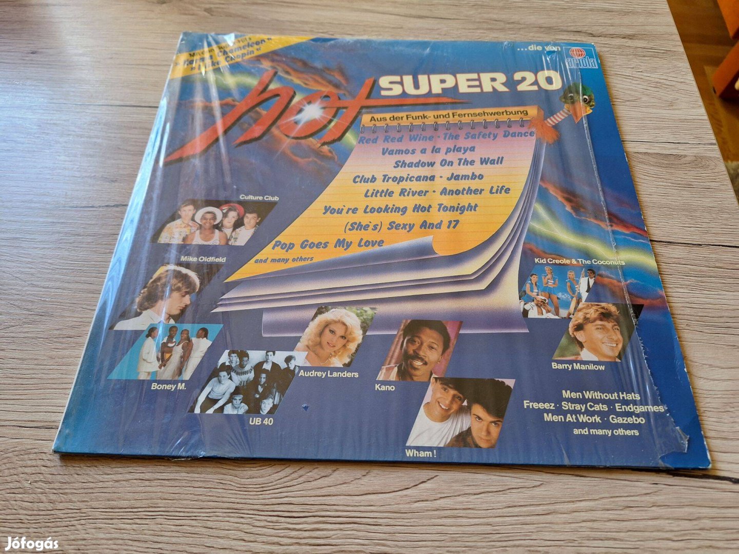 Various Hot Super 20 válogatás 80' évek bakelit lemez lp!