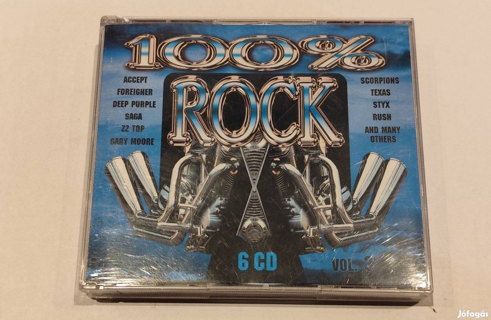 Various - 100% Rock Vol 3 6XCD Box