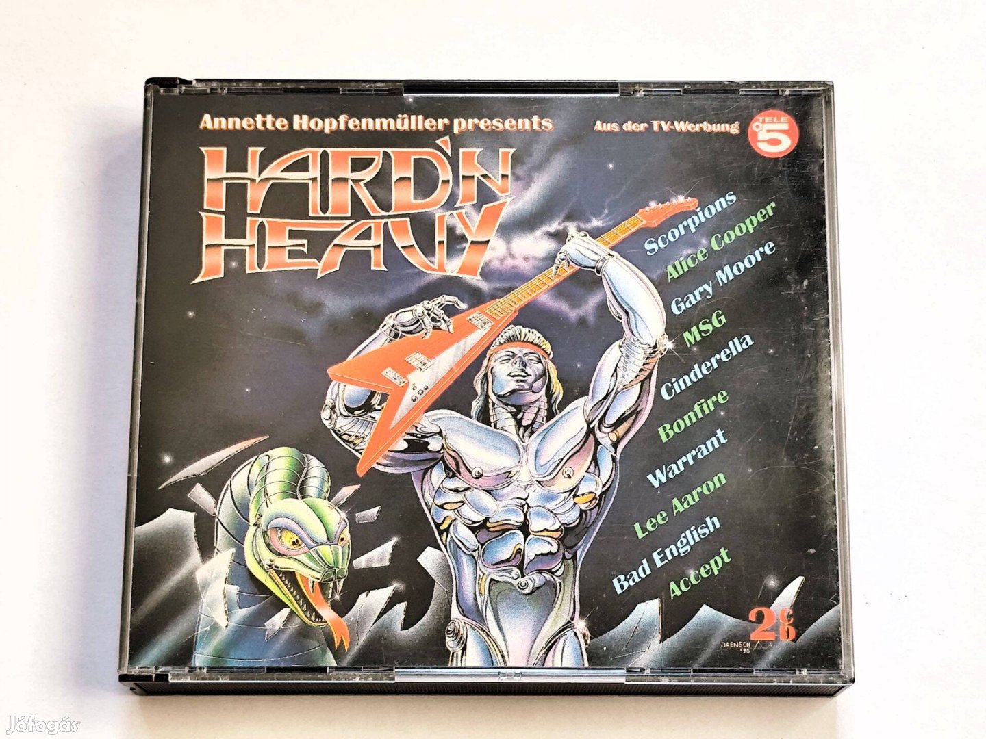 Various - Hard N Heavy 2XCD 1990 Germany Hard Rock, Heavy