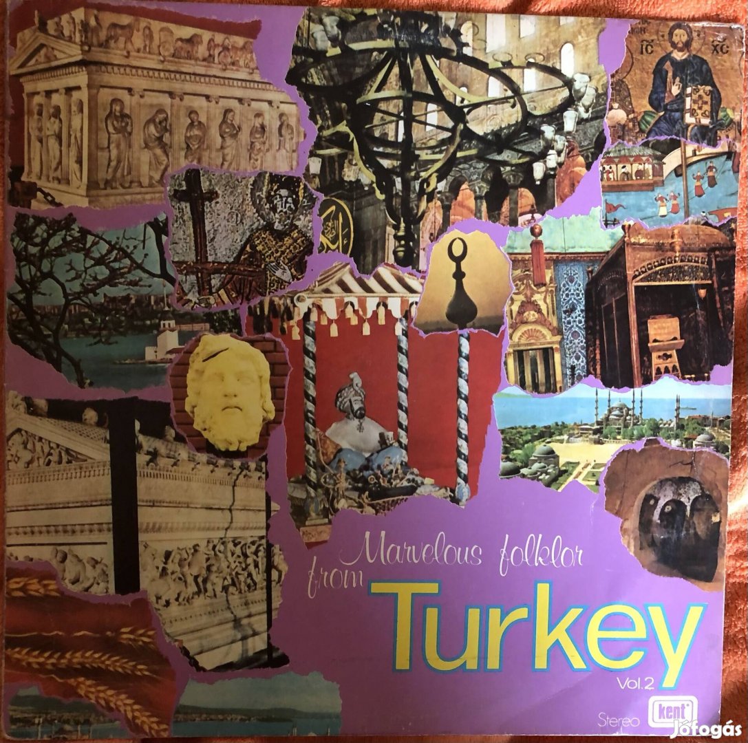 Various - Marvelous Folklor From Turkey Vol. 2 Bakelit/Vinyl Leme