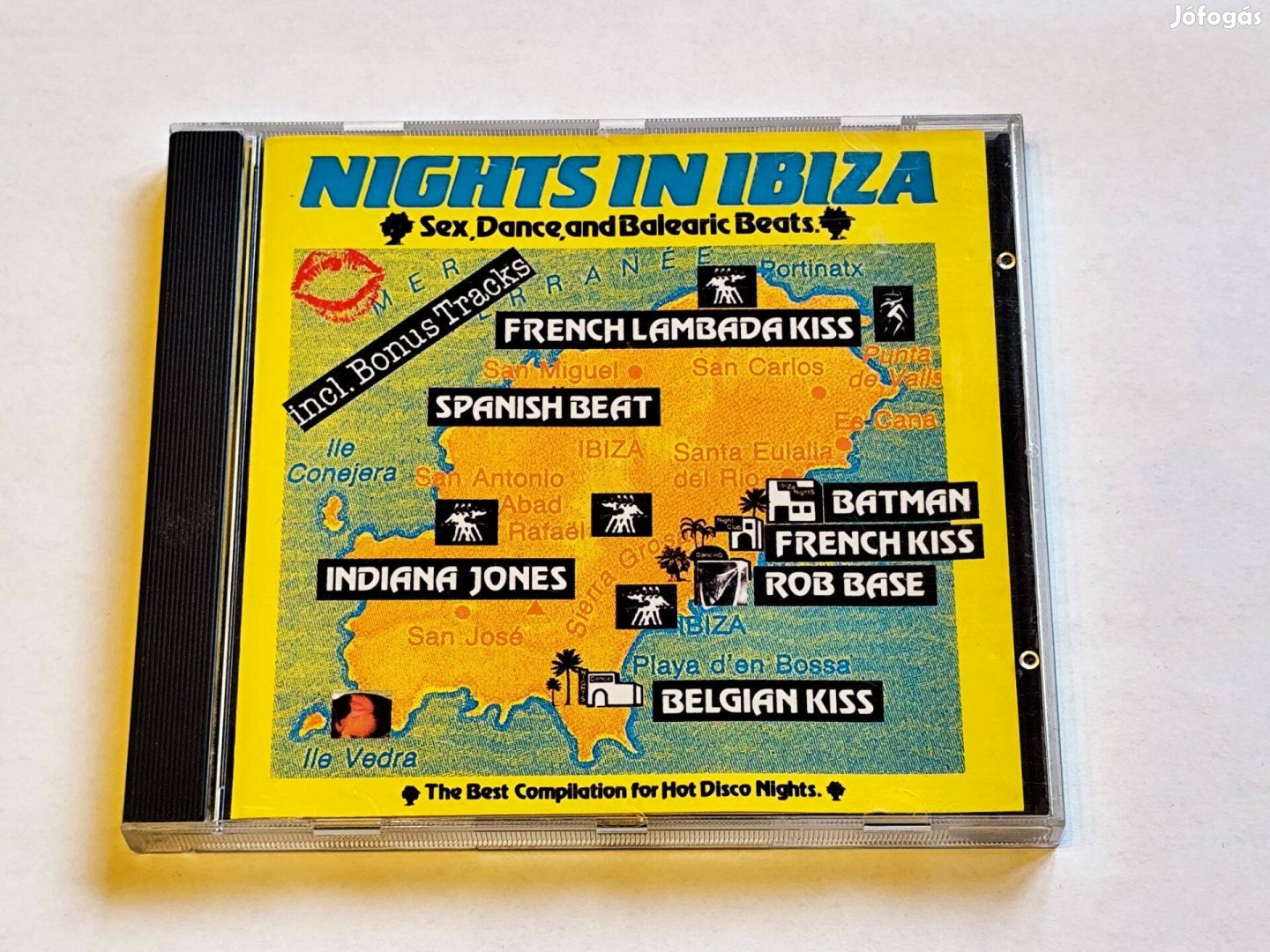 Various - Nights In Ibiza CD 1989 France House, New Beat
