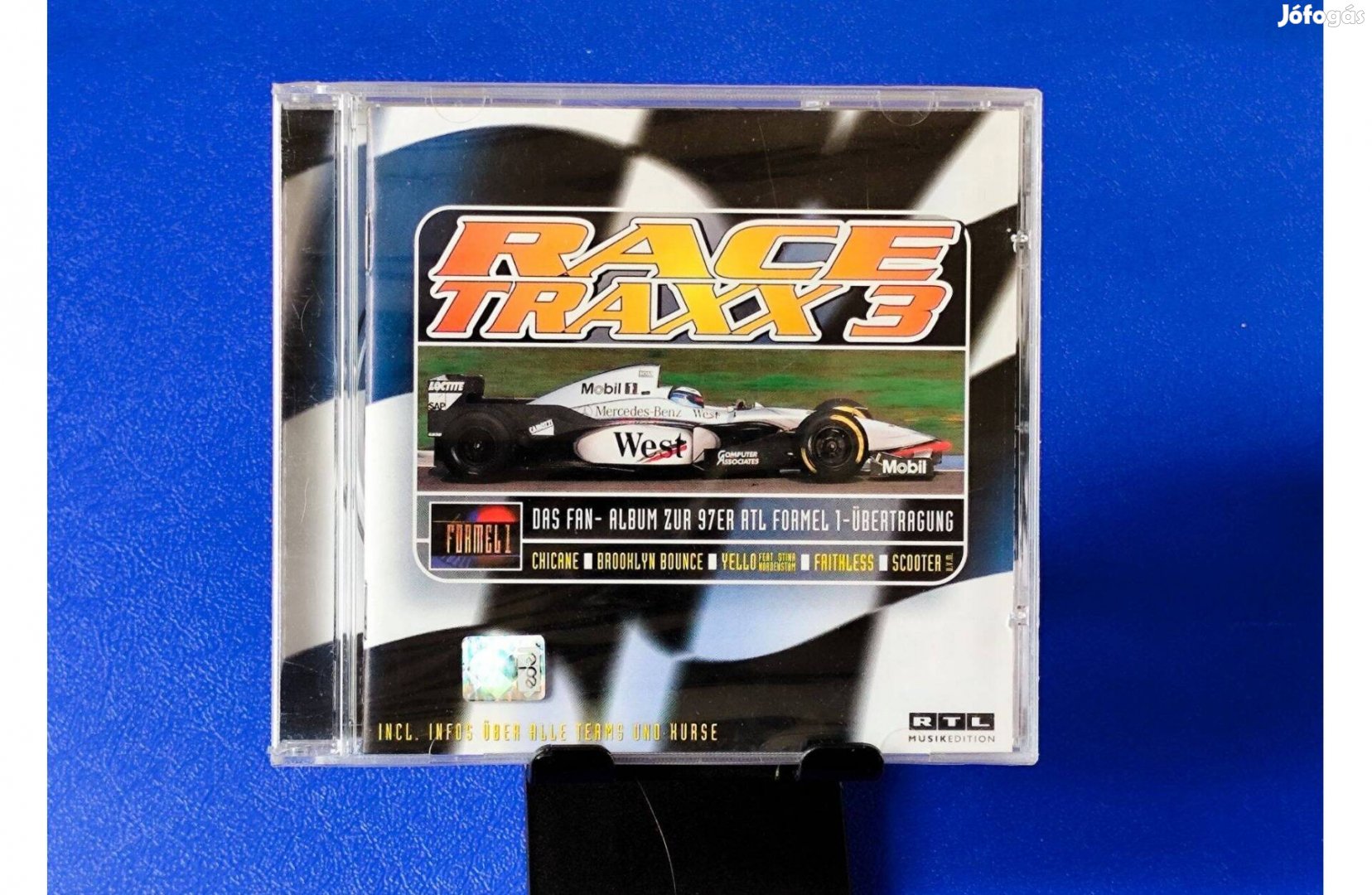 Various - Race Traxx 3 CD Electro, Synth-pop,