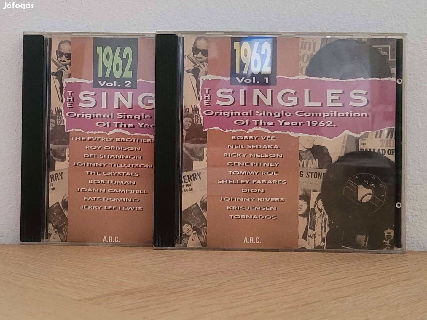 Various - The Singles - Of The Year 1962 Vol. 1,2 (2CD) CD eladó