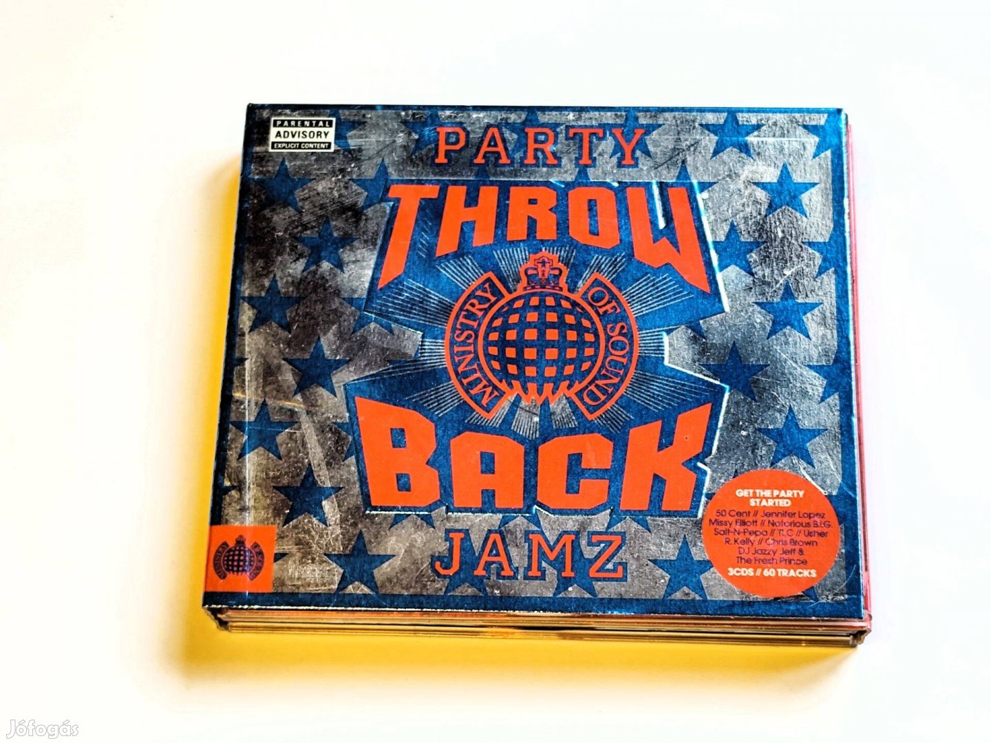 Various - Throwback Party Jamz 3XCD Hip Hop, Funk Soul