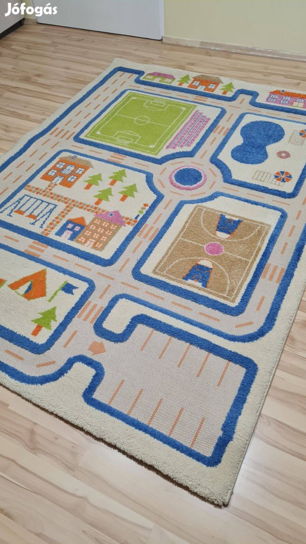 Város mintás autós gyerek szőnyeg