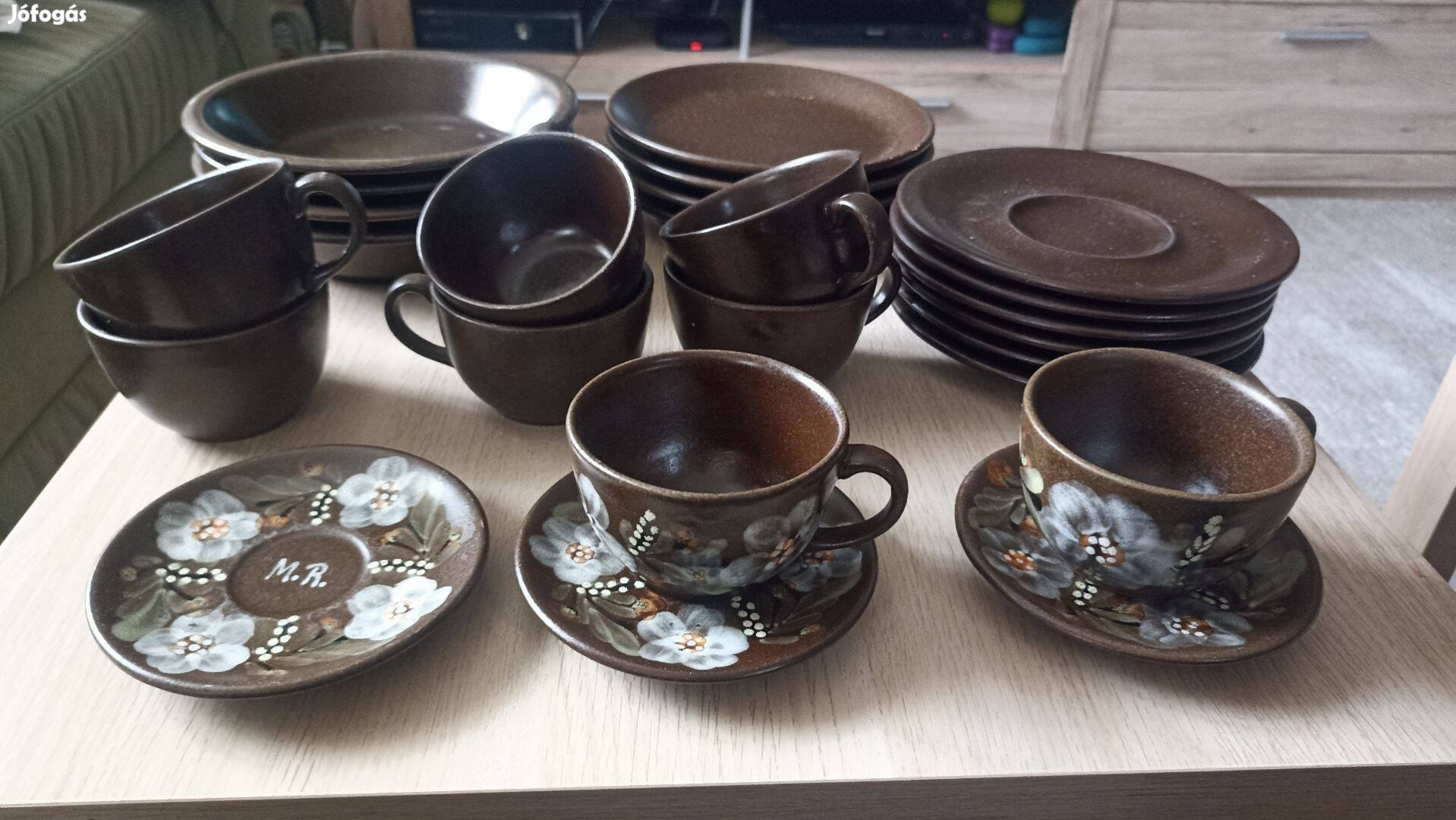 Városlődi kerámia étkészlet