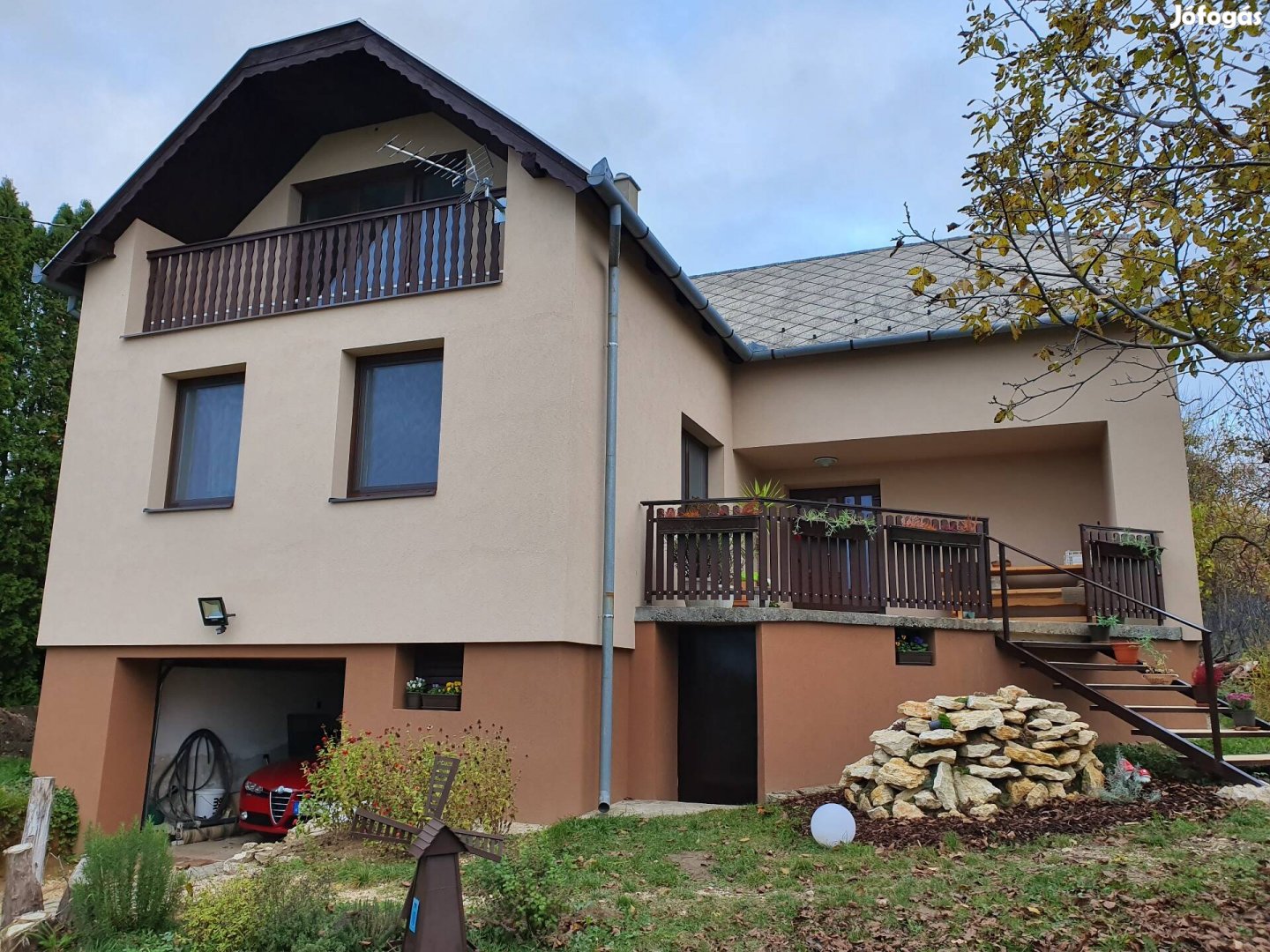 Várpanorámás lakóház Sümeg