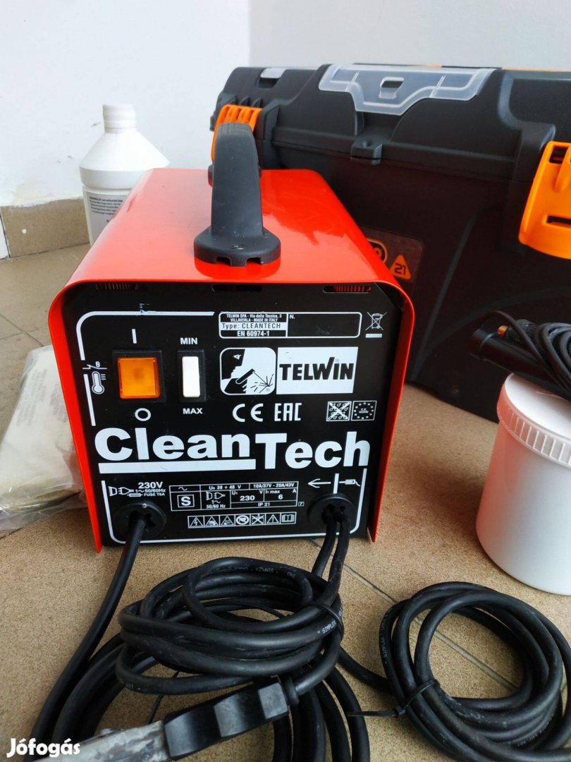 Varrat tisztító gép Telwin Cleantech 100 készlet
