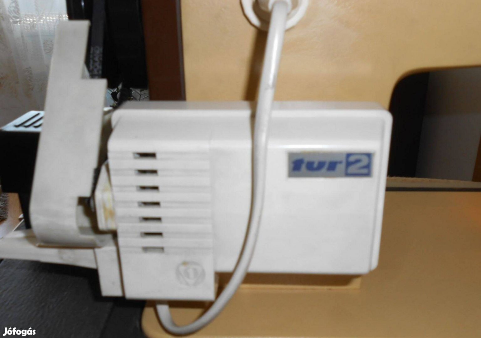 Varrógép motor, indító pedál, vezeték, kompletten eladó