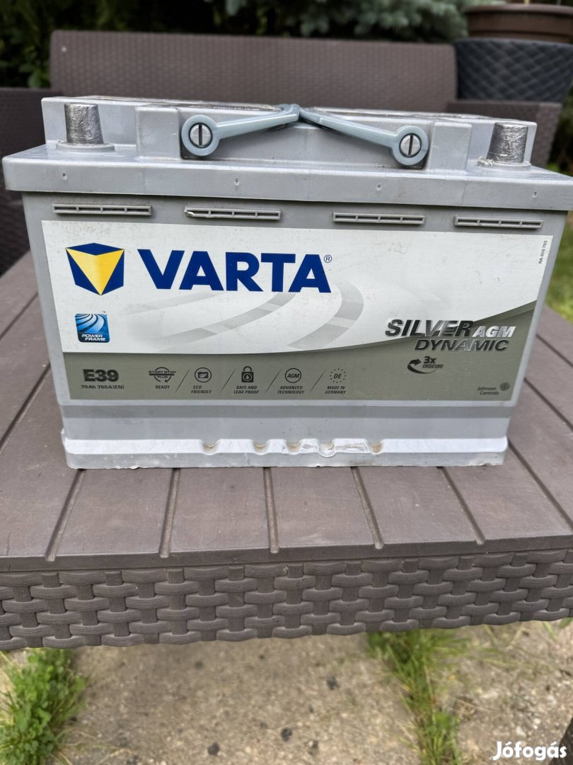 Varta 70ah start stop akkumulátor 