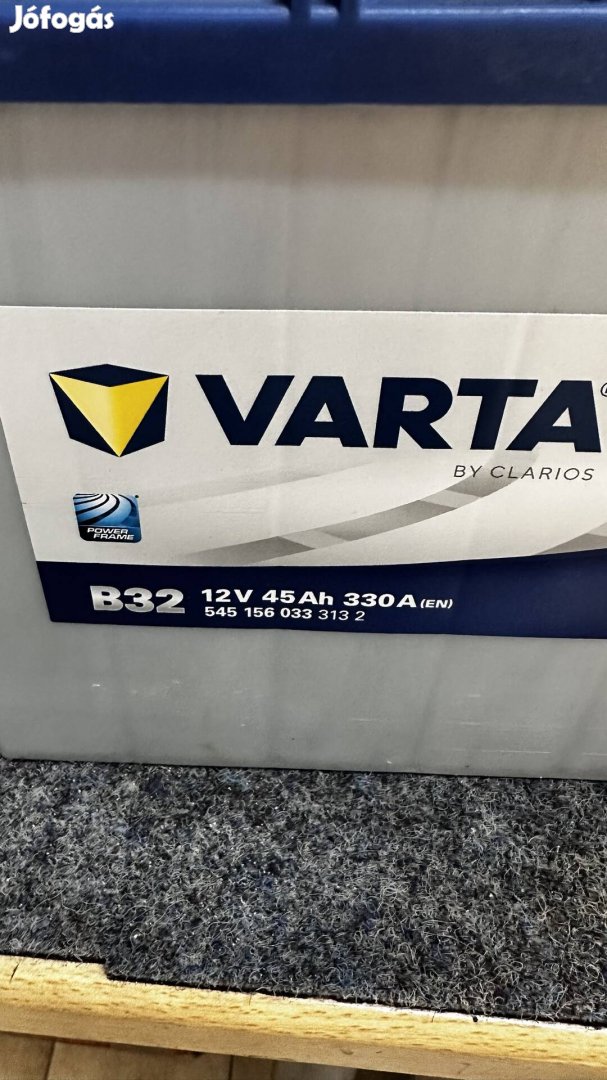 Varta B32 12v 45ah 330a akkumulátor