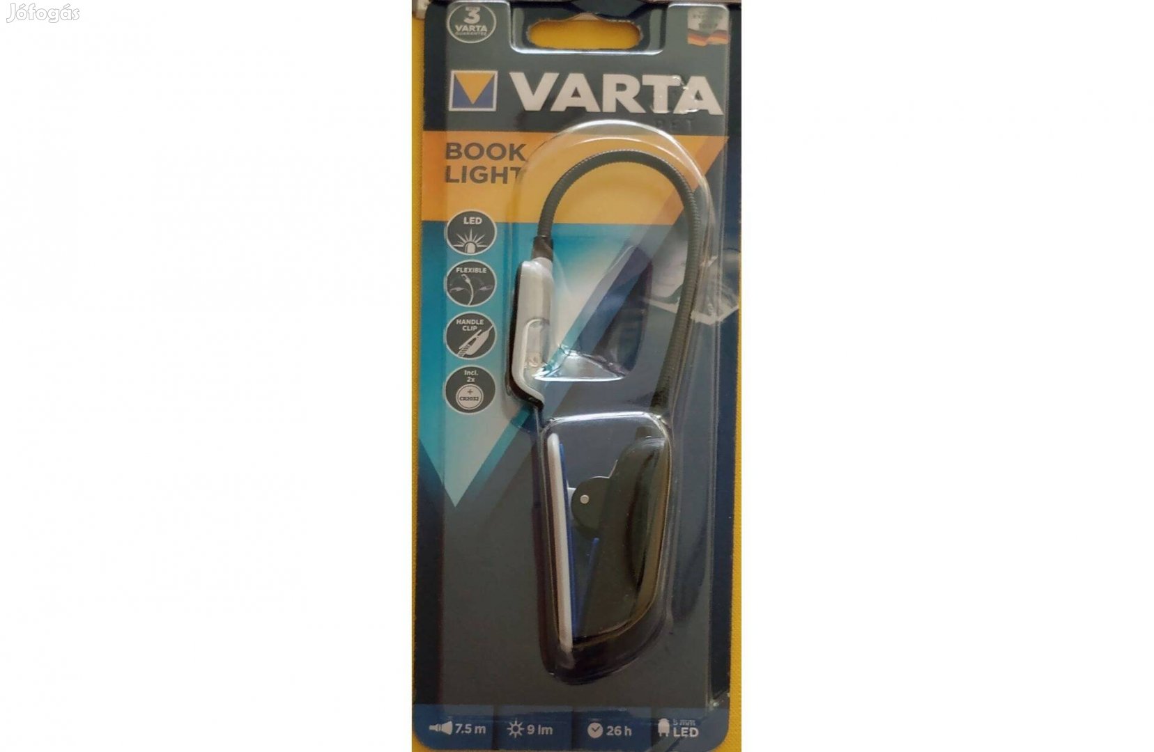 Varta Book Light LED olvasólámpa szinte féláron - Új, bontatlan