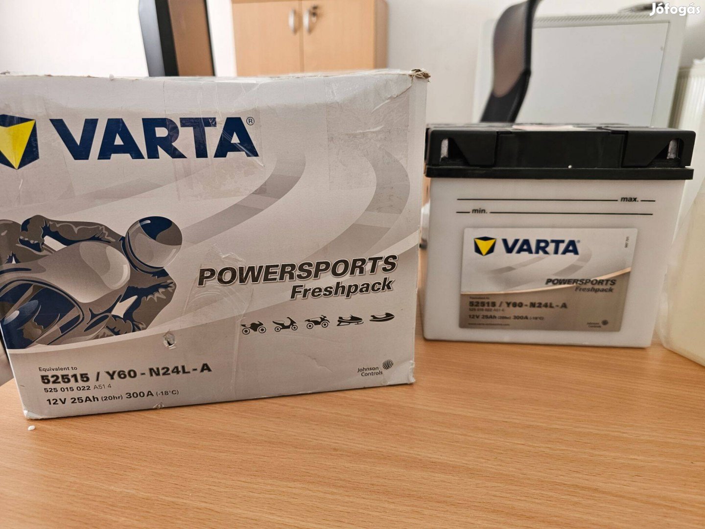 Varta Powersports Freshpack 12V 25Ah jobb+