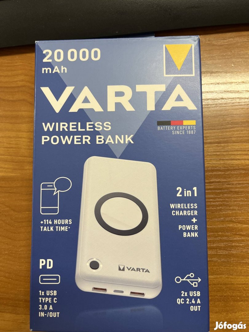 Varta Wireless Powerbank