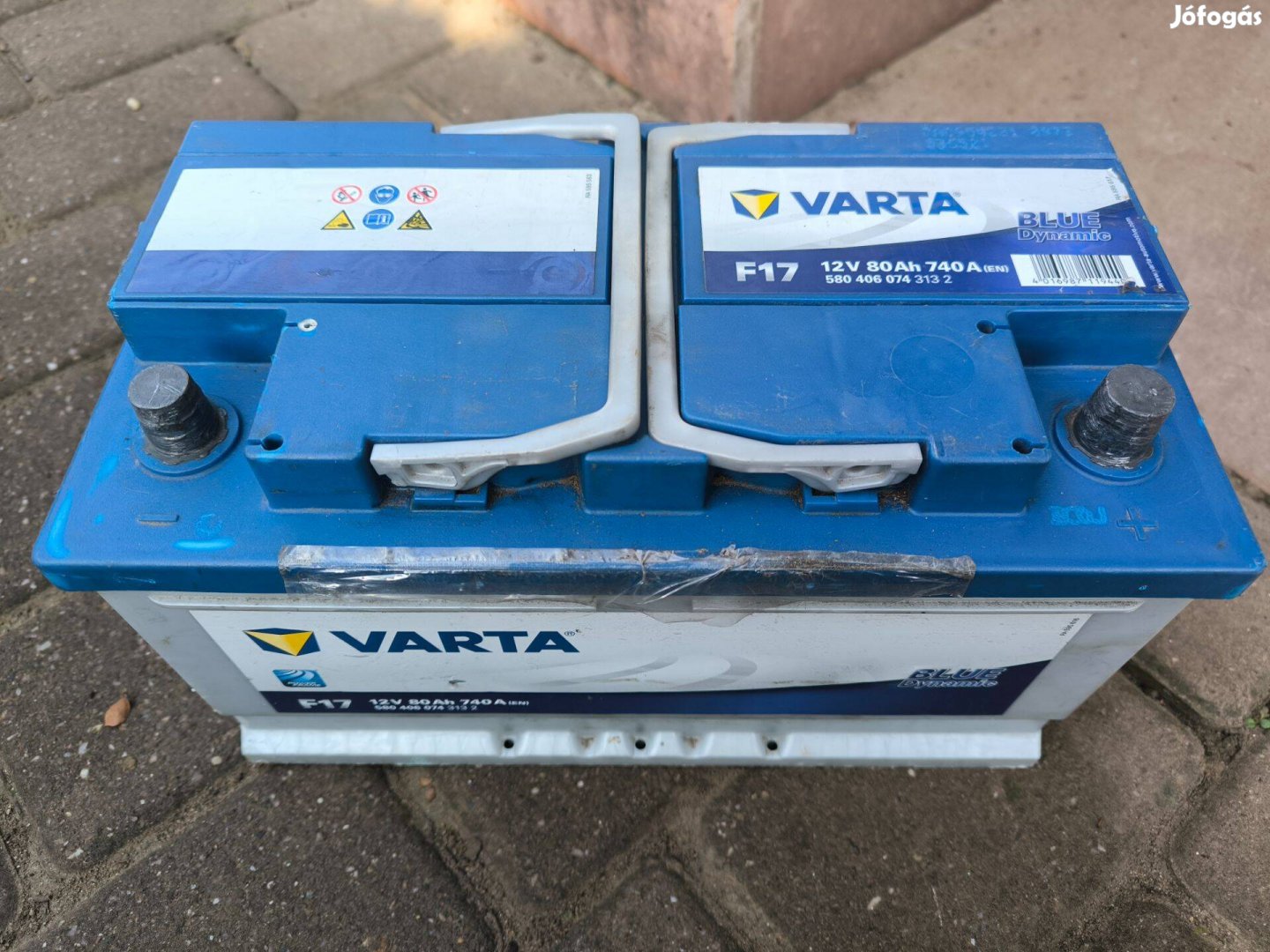 Varta blue dynamic 12v 80 Ah 740 A akkumulátor használt akksi